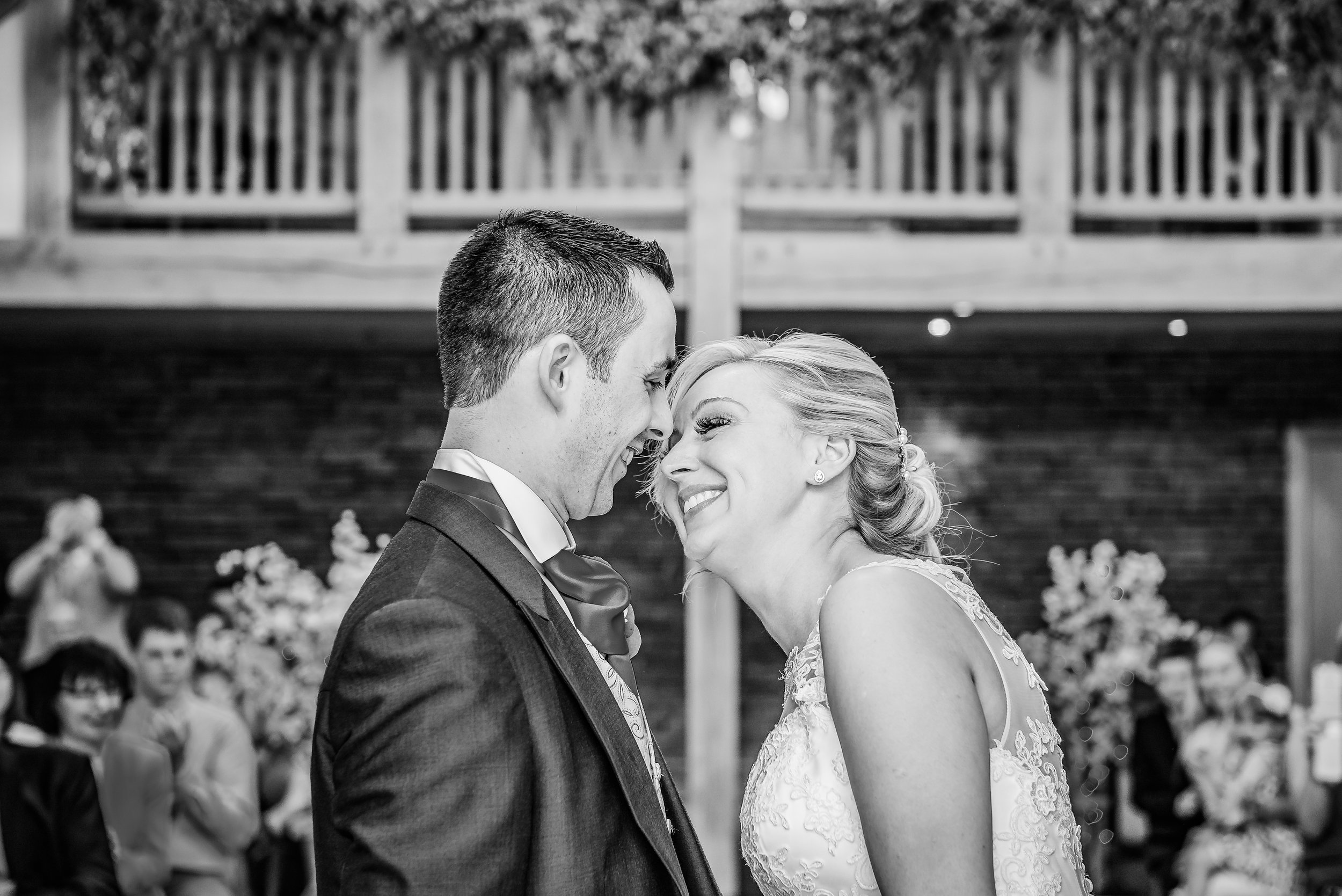 black and white wedding photography gorgeous moment between husband and wife