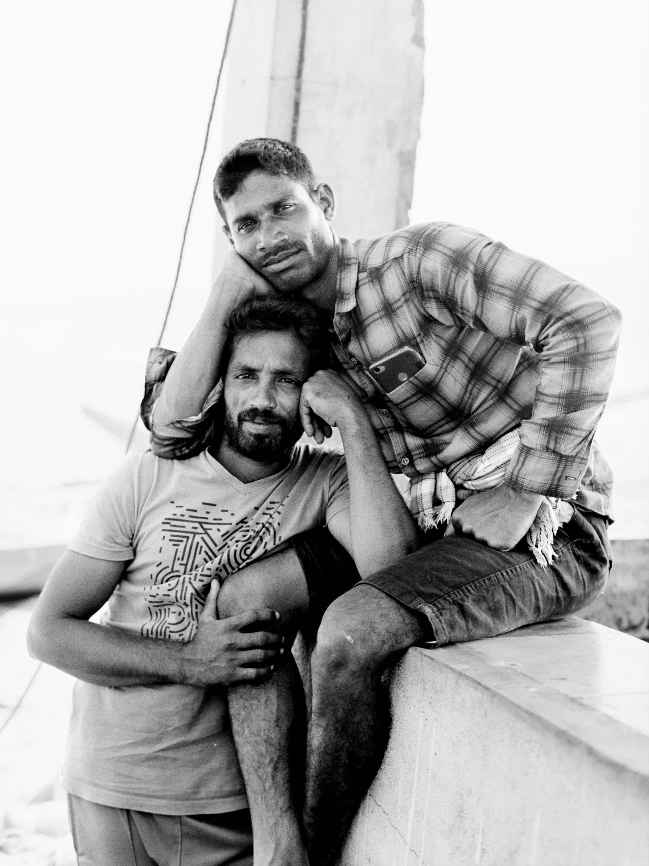 I asked Ayyanar and Manimaran to meet me for a conversation in the morning, ...