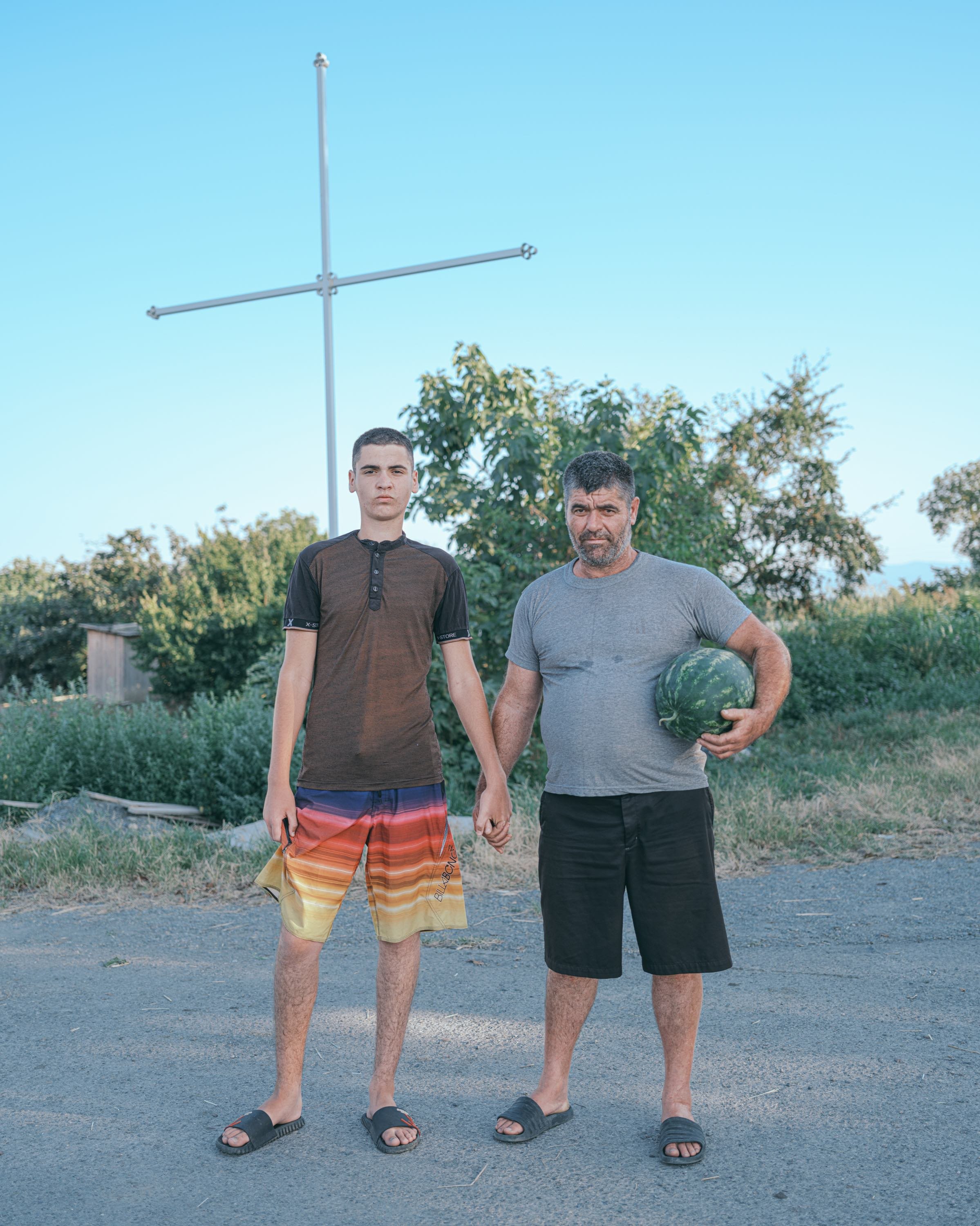 Father and Son, Sakobo, Georgia, 2023