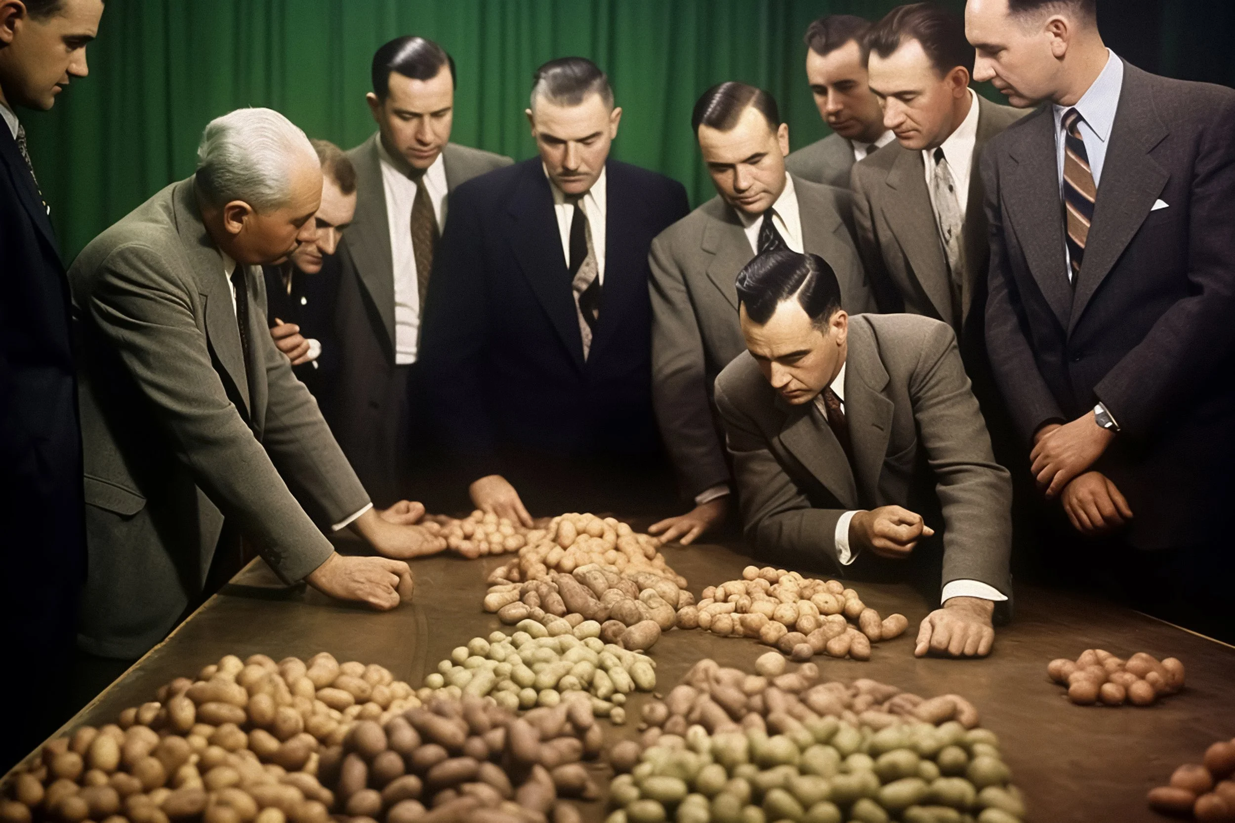 Selected potato varieties are rated according to the LURCH Desirable Traits Checklist, 1952