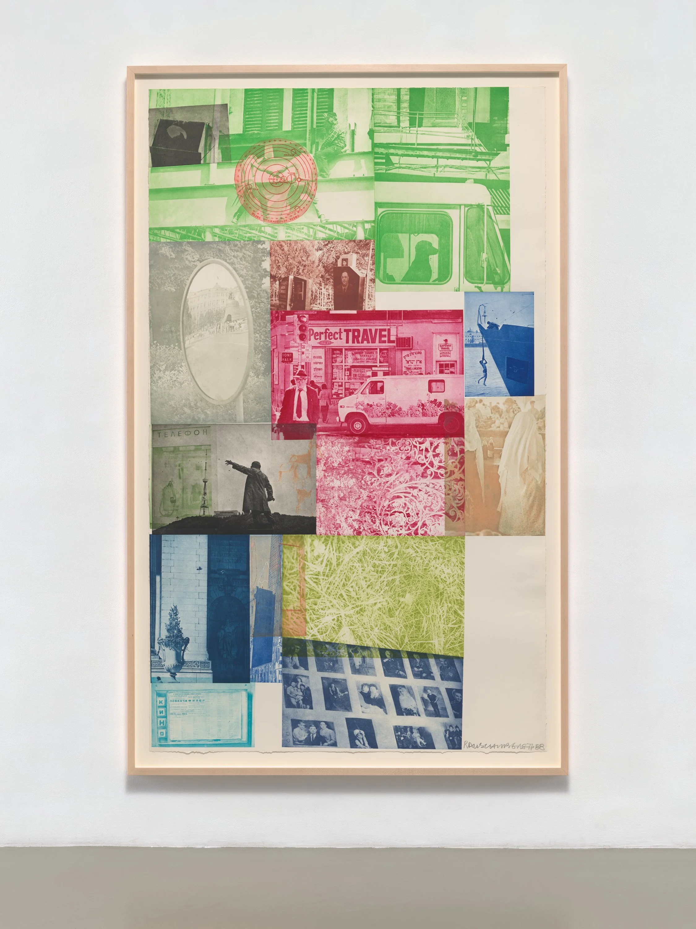 ROBERT RAUSCHENBERG: “NEW YORK: PICTURES FROM THE REAL WORLD”,  THE MUSEUM OF THE CITY OF NEW YORK, NEW YORK