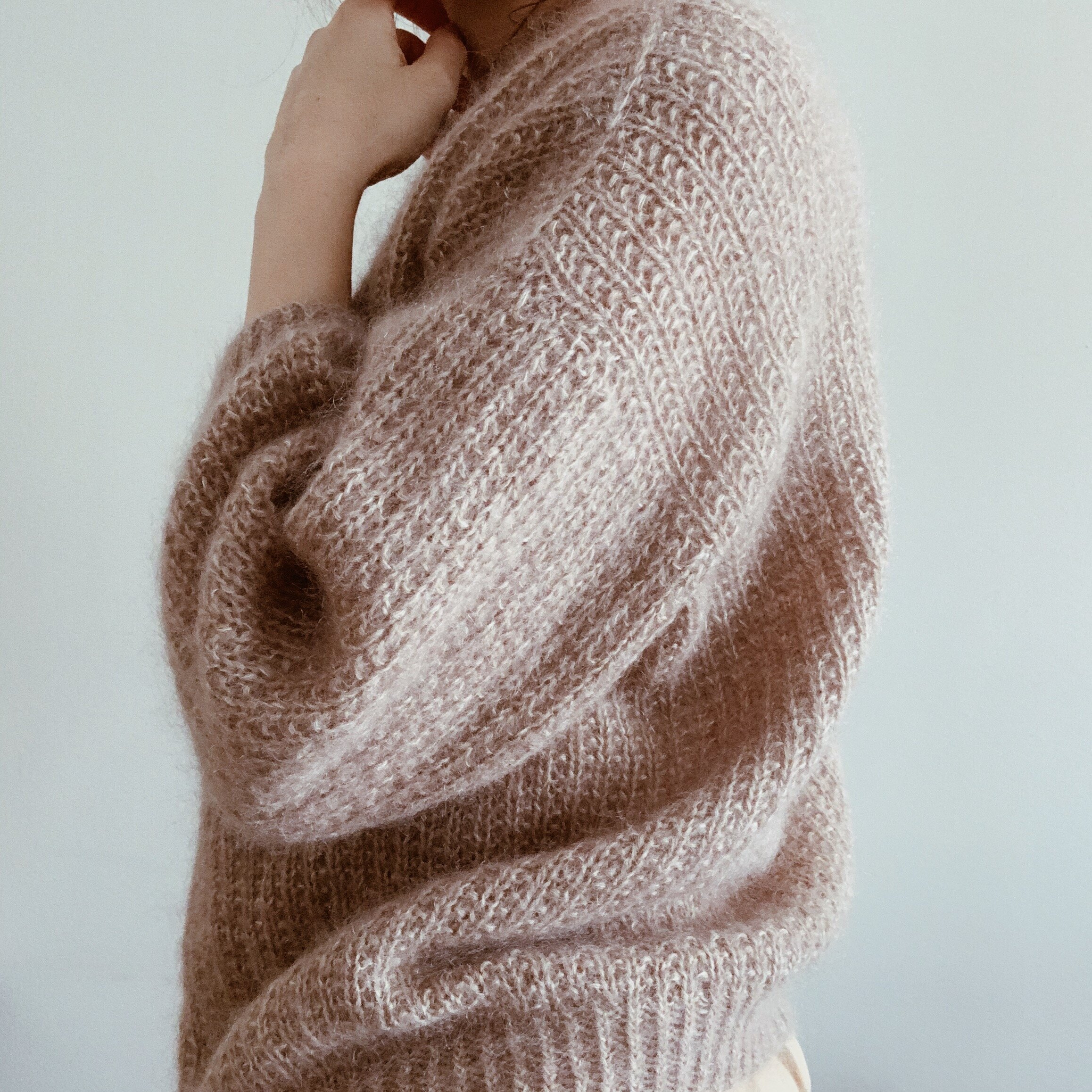 cardigan silk mohair