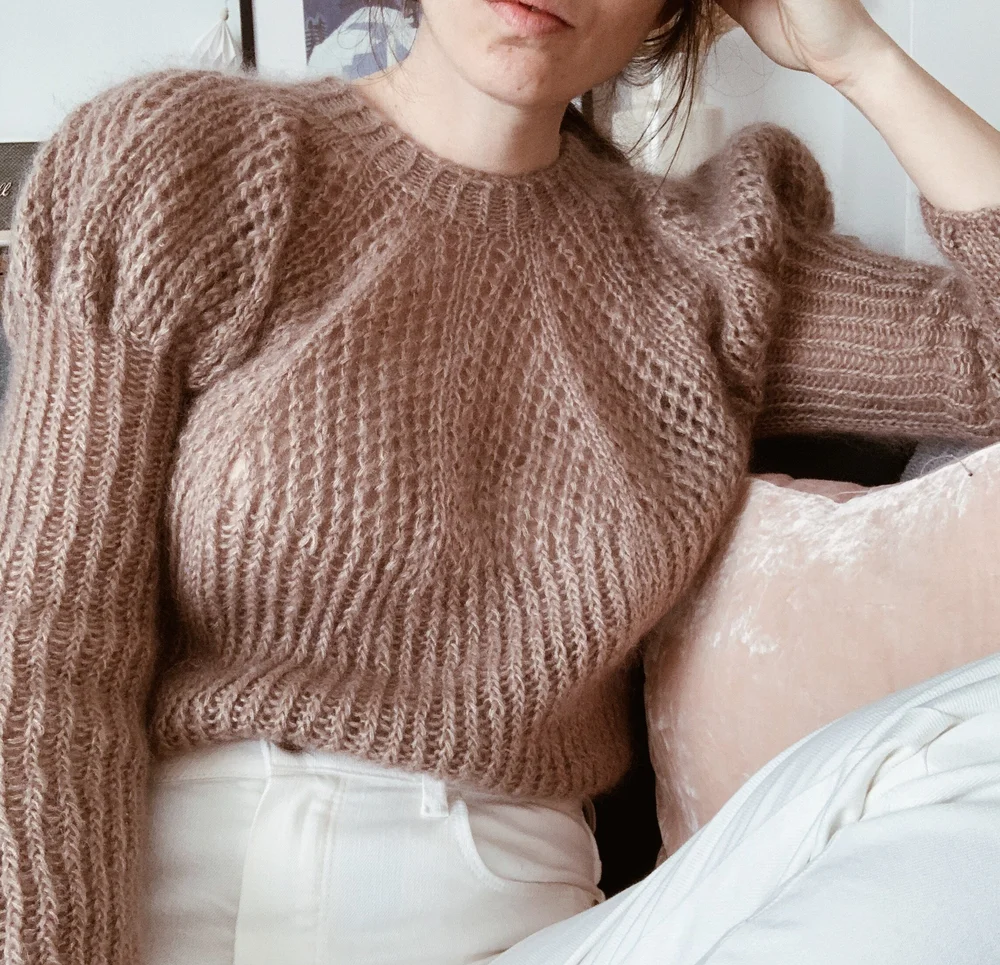 Frida Sweater English PDF pattern — GREGORIA FIBERS