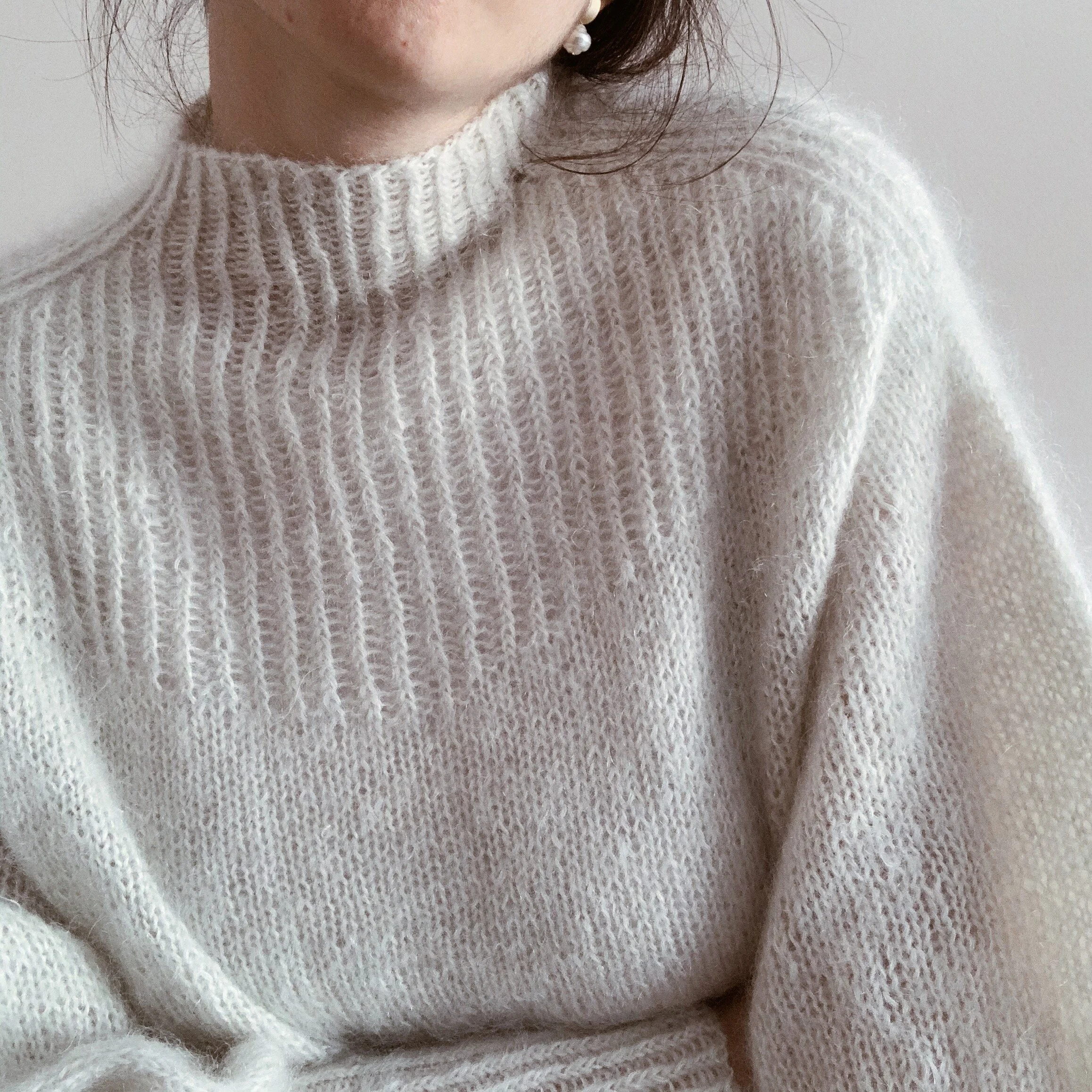 Ingrid summer sweater English PDF pattern — GREGORIA FIBERS