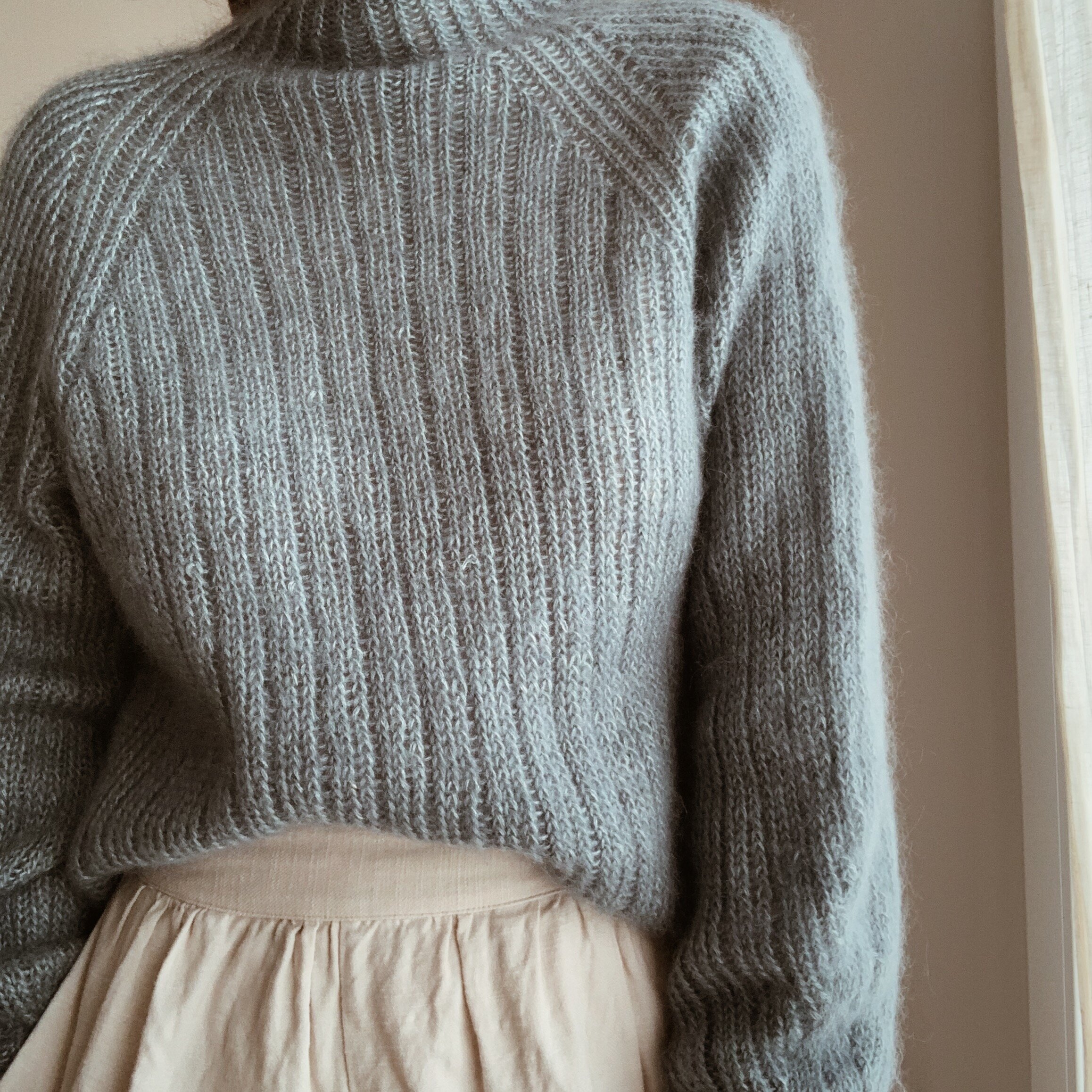 Nele sweater English PDF pattern — GREGORIA FIBERS