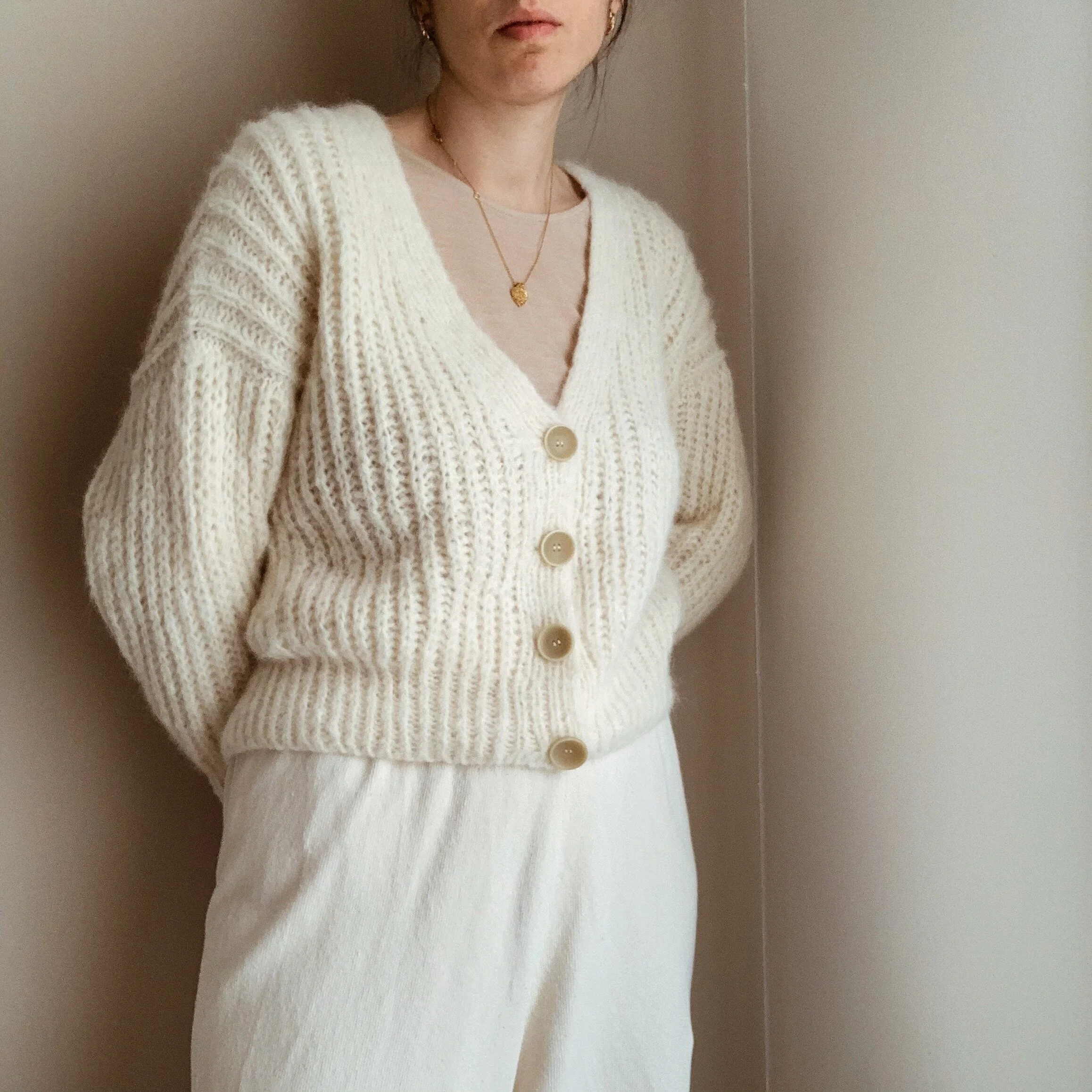Sini cardigan English PDF pattern
