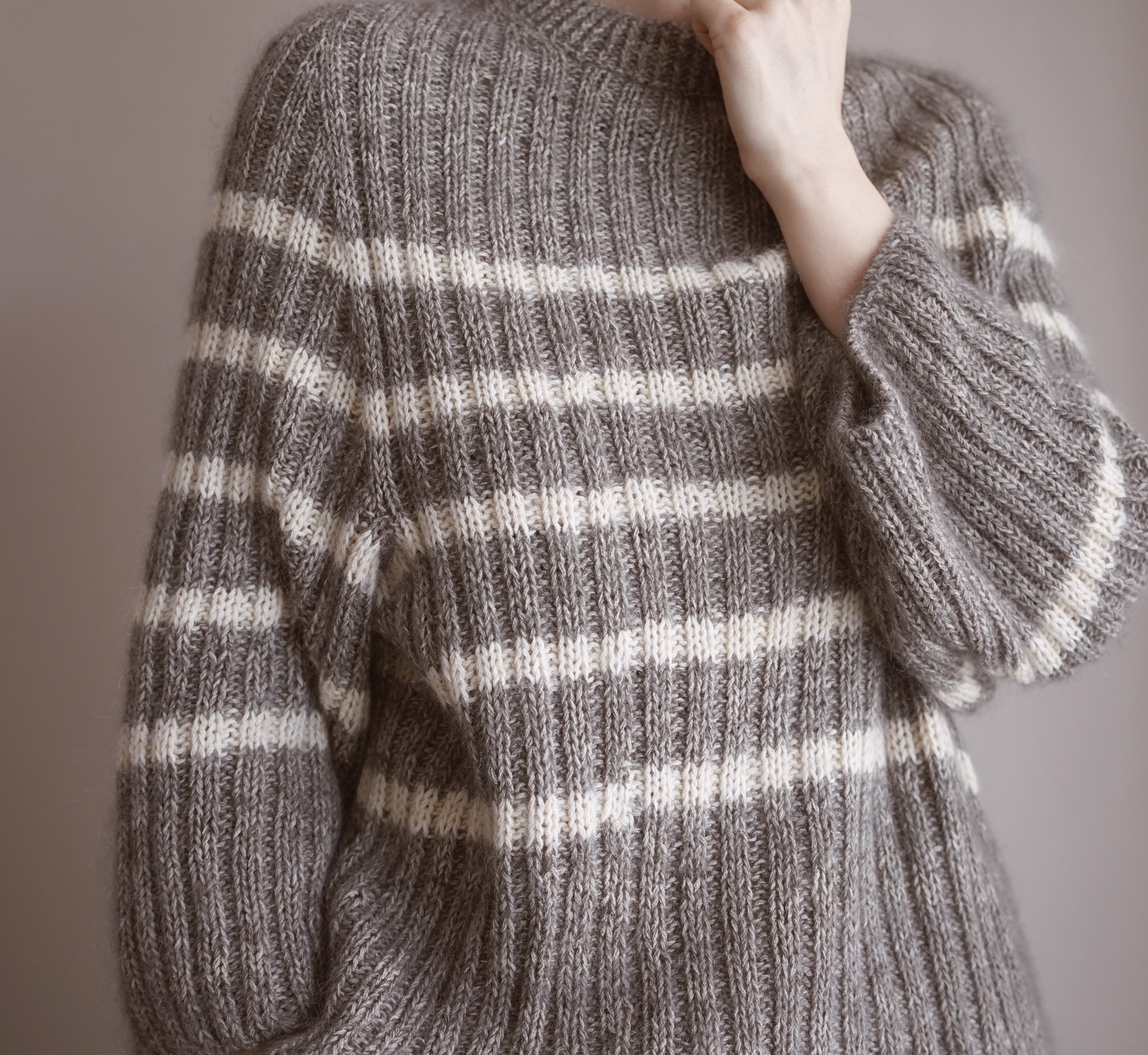 Dorte sweater English PDF pattern