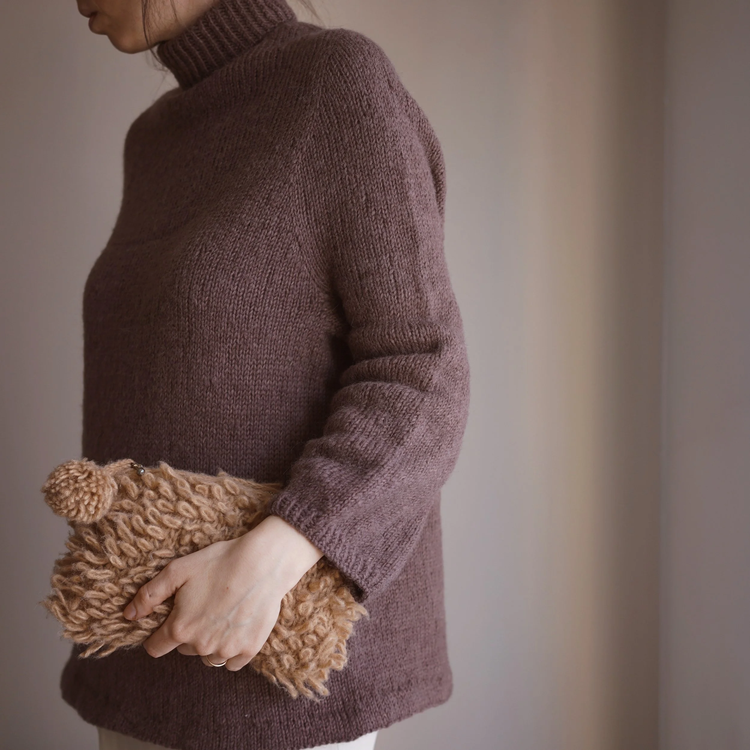 Tina sweater English PDF pattern