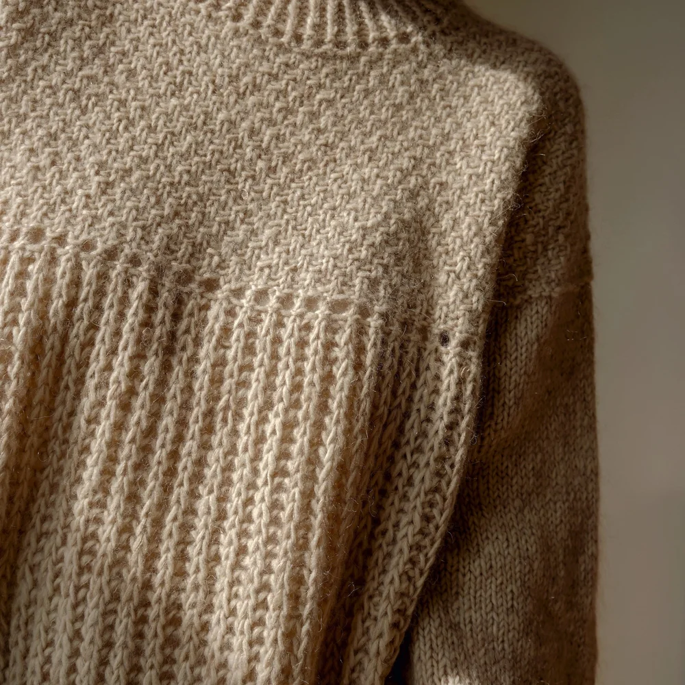 Magda sweater English PDF pattern — GREGORIA FIBERS