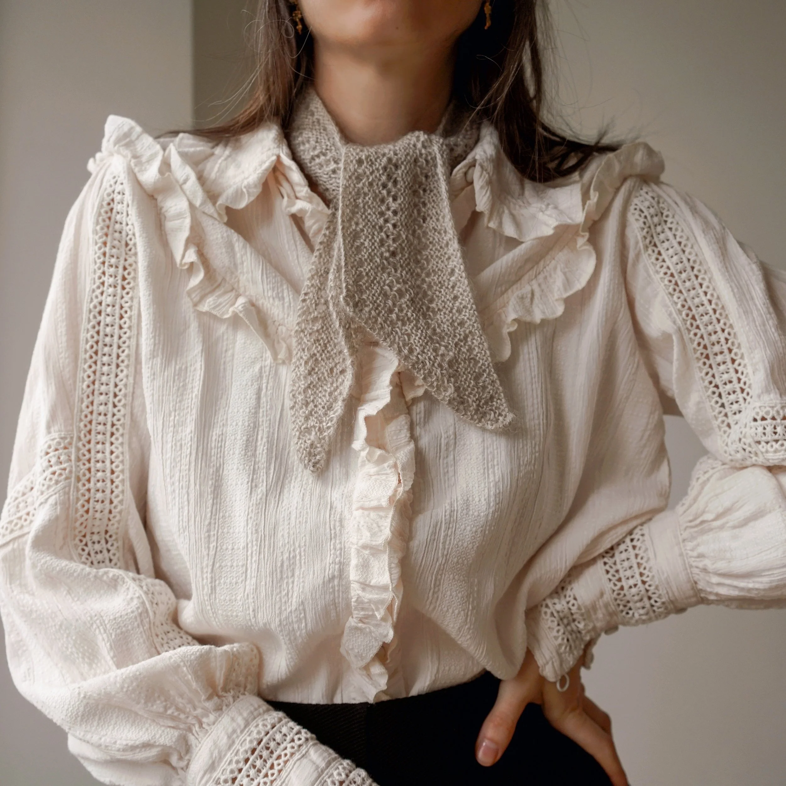 Telma scarf Norsk Strikkeoppskrift PDF