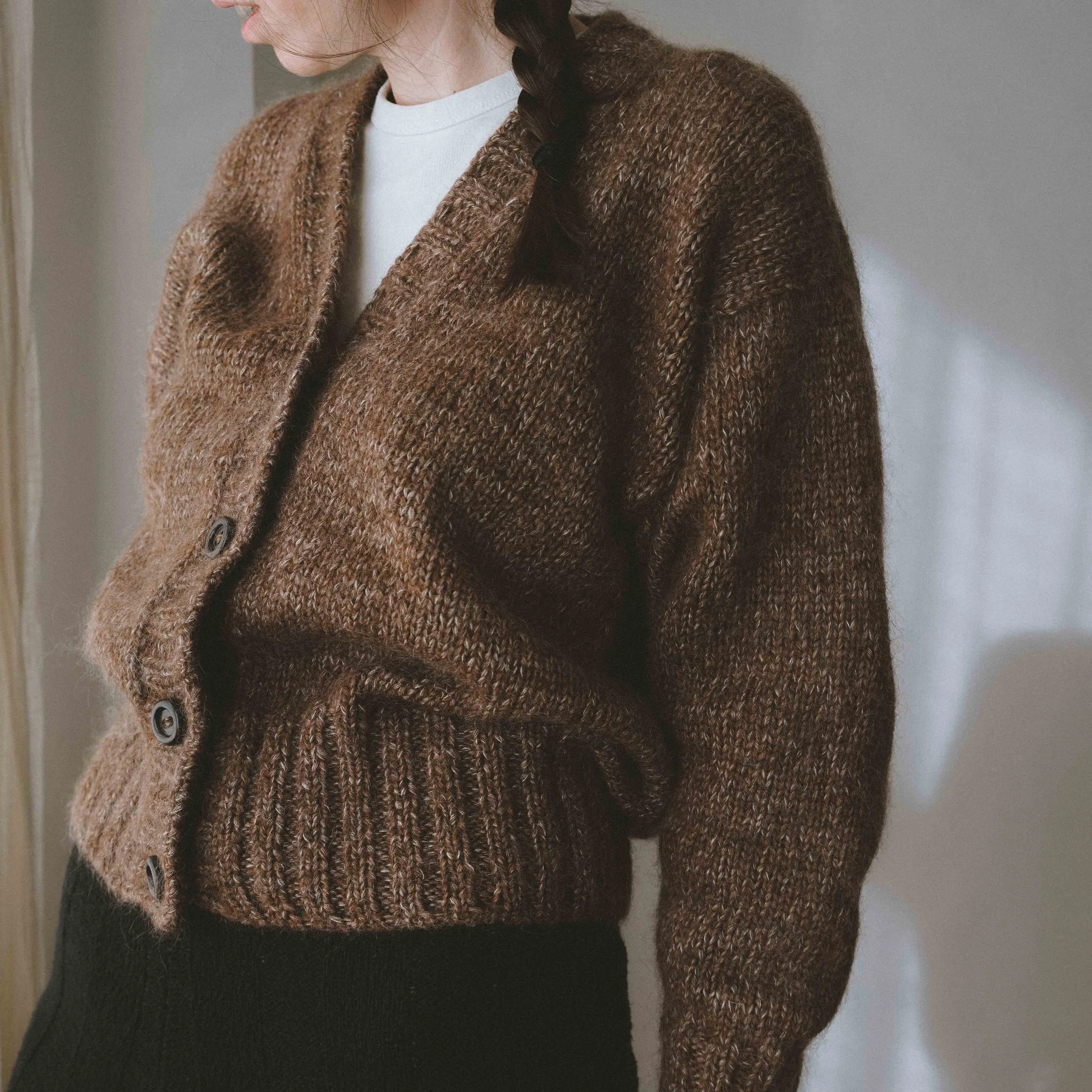 Gabrielle cardigan English PDF pattern