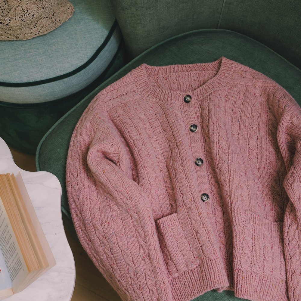 Pamina Cardigan English PDF pattern — GREGORIA FIBERS