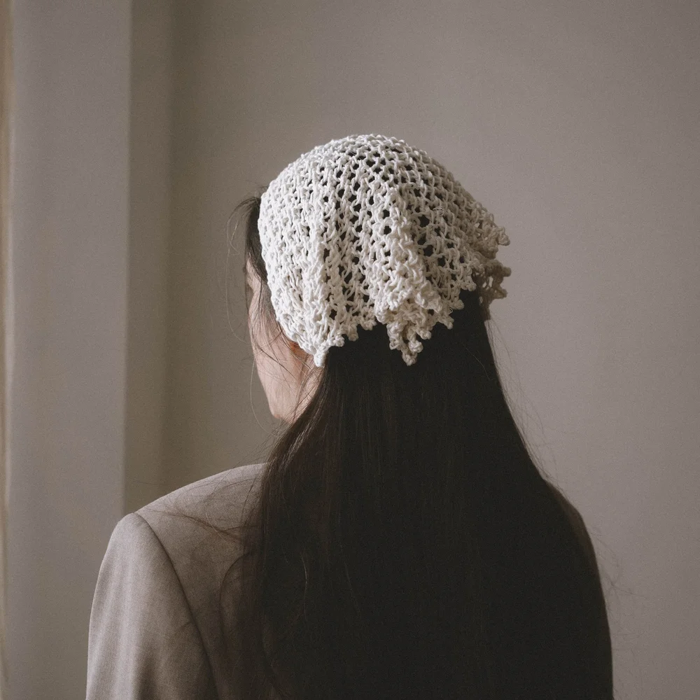 Violette scarf English PDF pattern — GREGORIA FIBERS