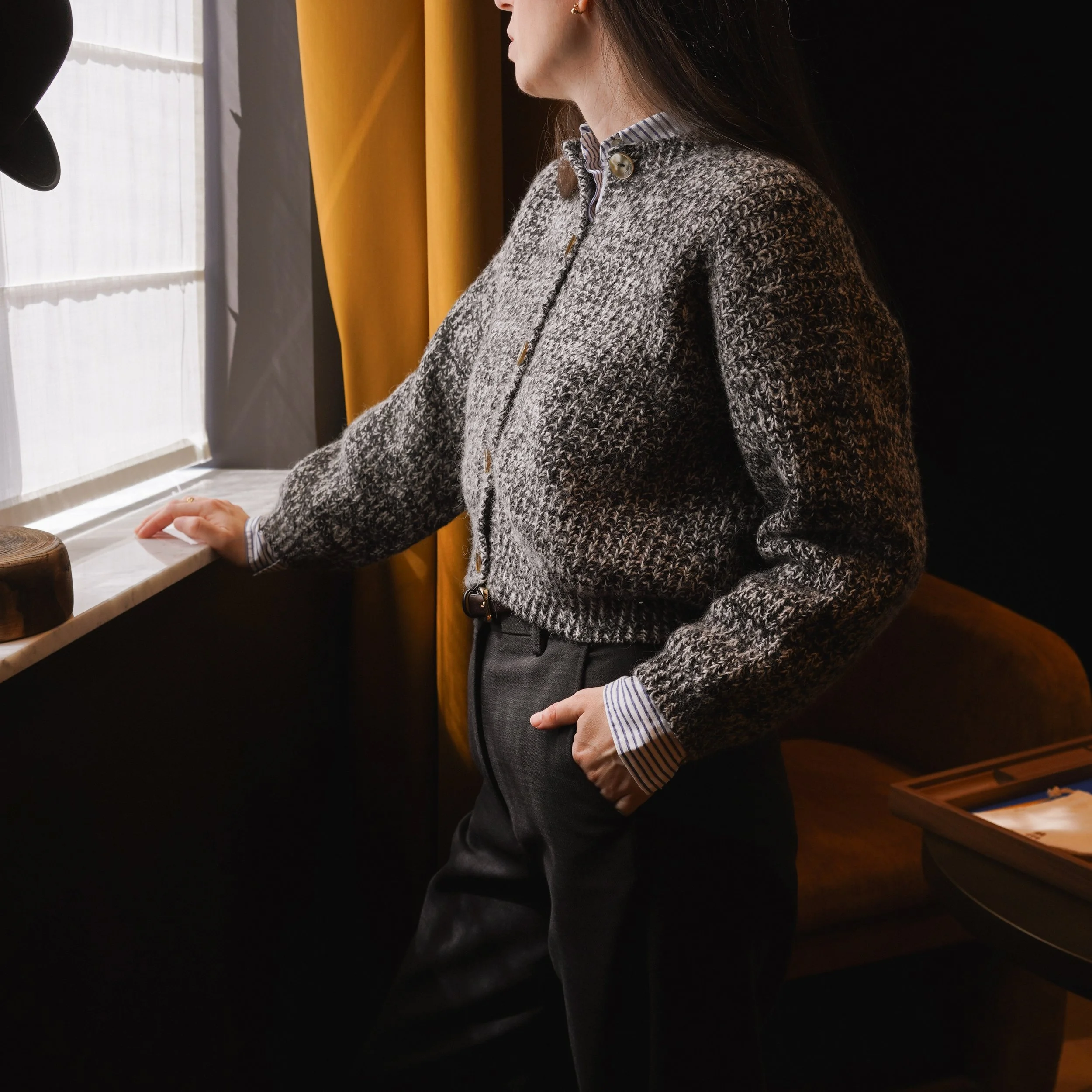 Velvety  cardigan 한국어 pdf 도안