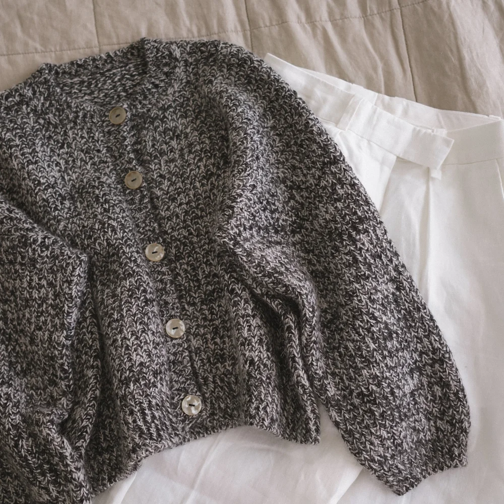 Velvety Cardigan English PDF pattern — GREGORIA FIBERS