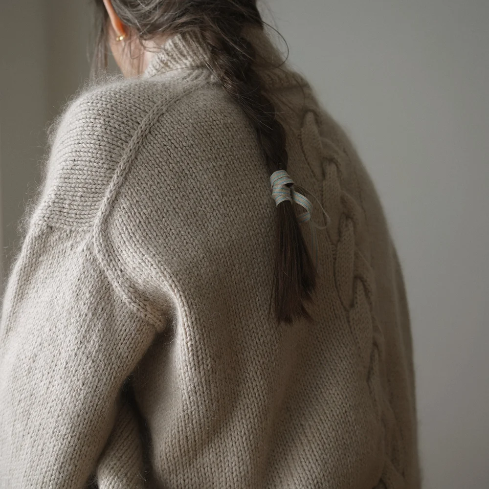 Leandra sweater English PDF pattern — GREGORIA FIBERS