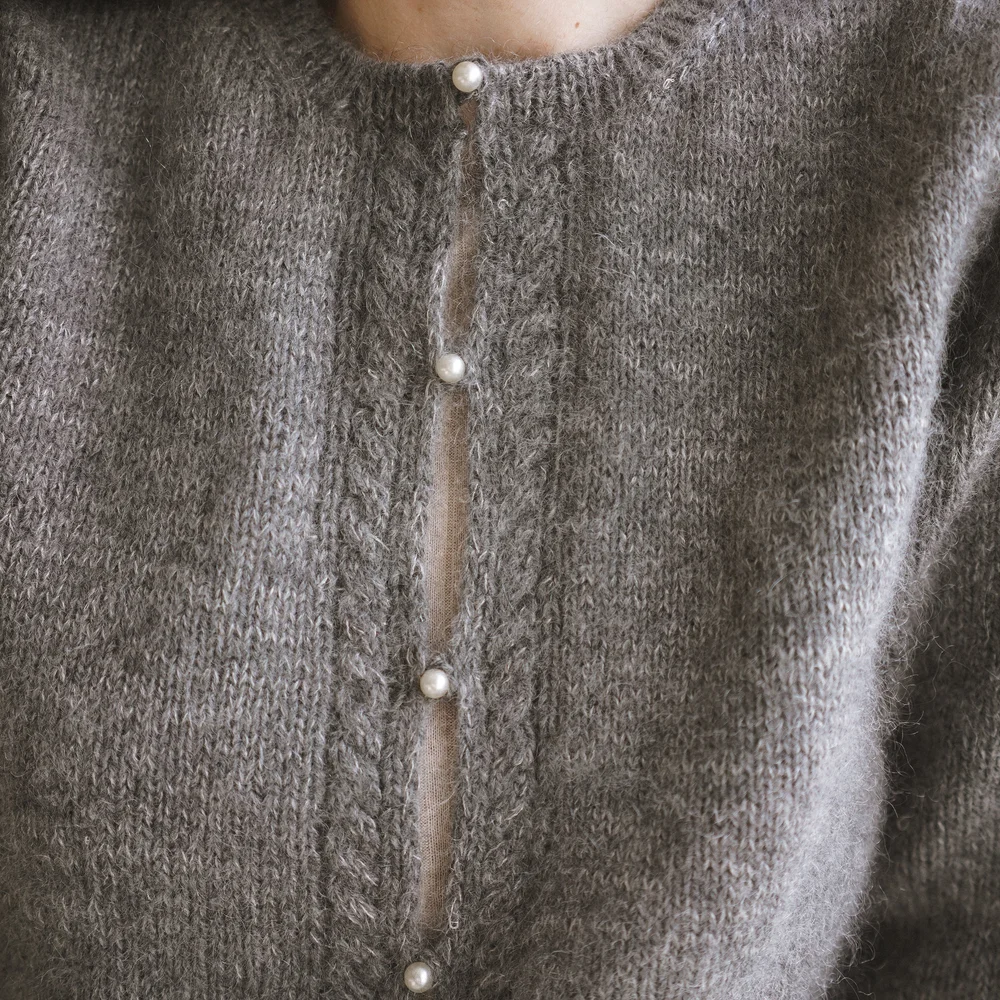 Theresia cardigan PDF English pattern — GREGORIA FIBERS