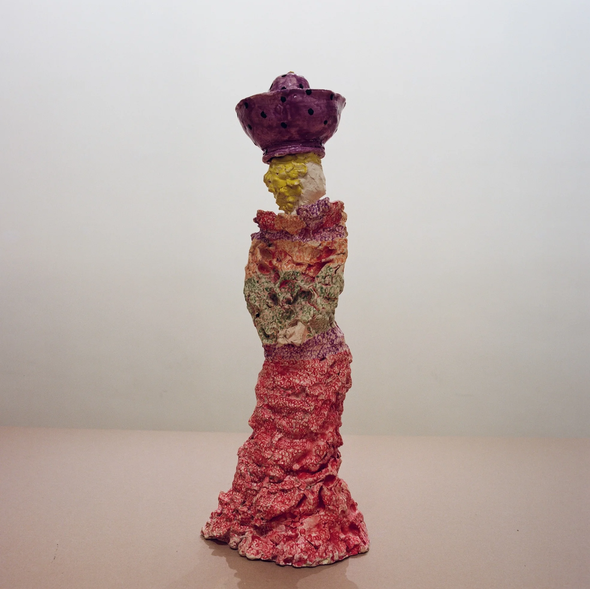 Yvonne 2012 Clay, glazed 60 cm