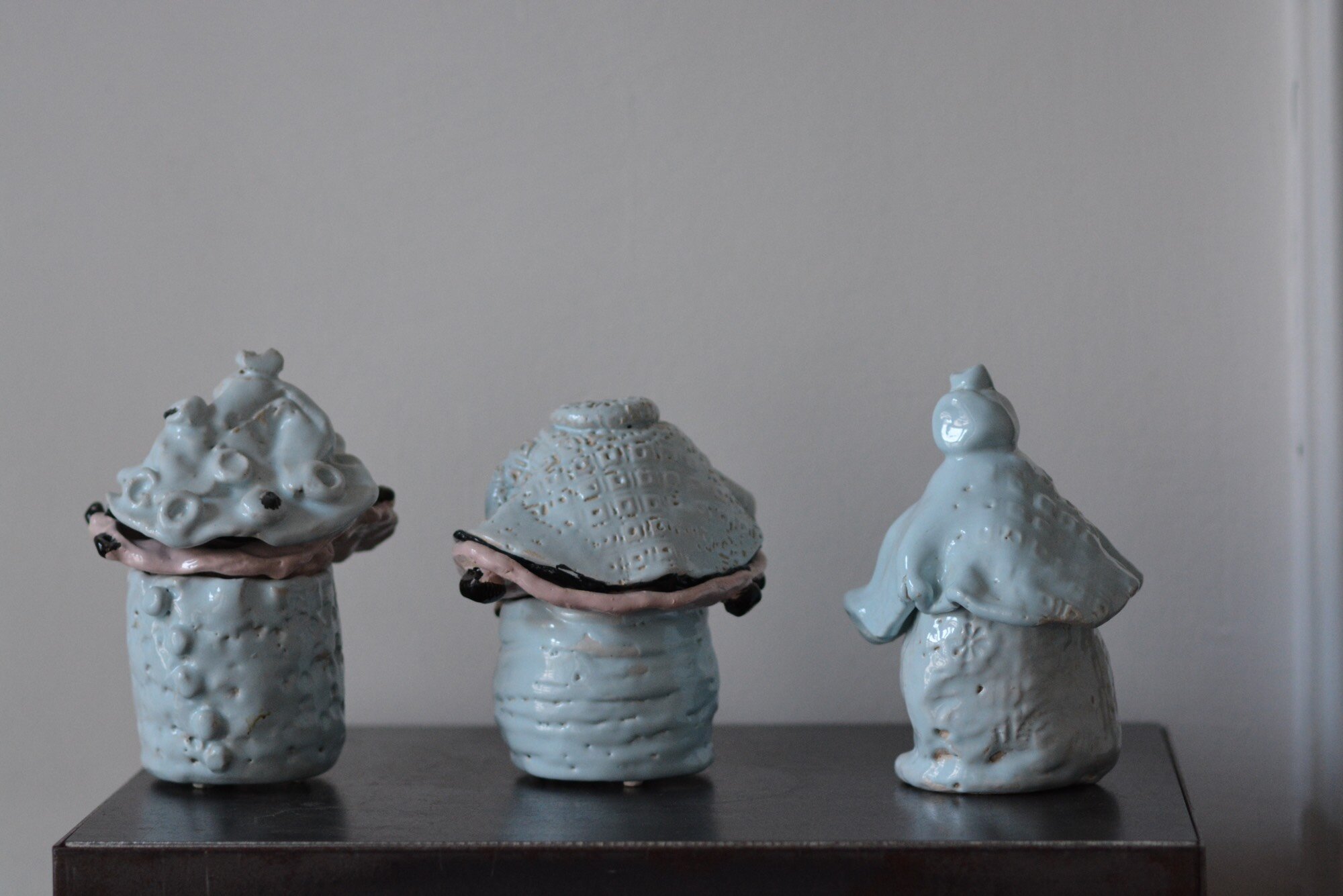   Untitled  2014 Clay, glazed Series of ten Size varies 