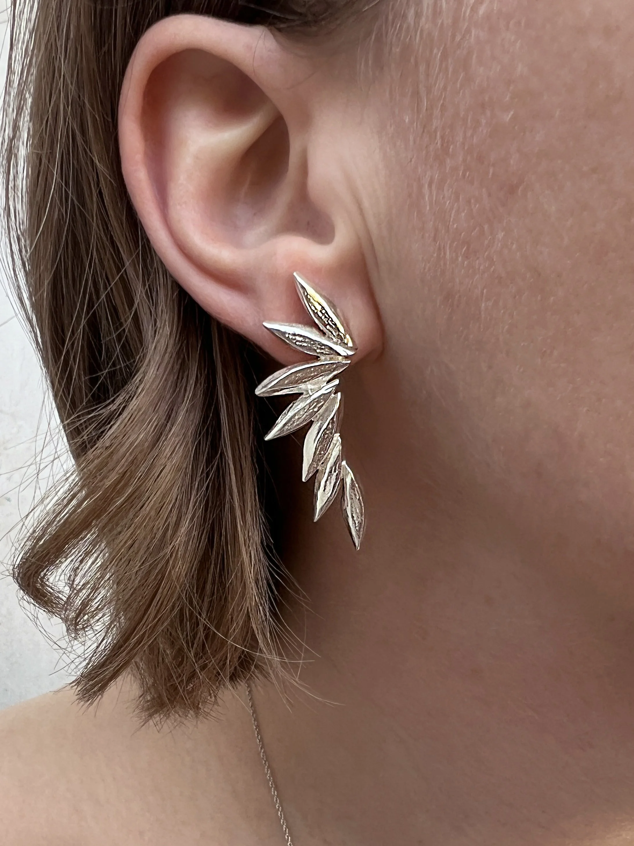 Crest Earrings