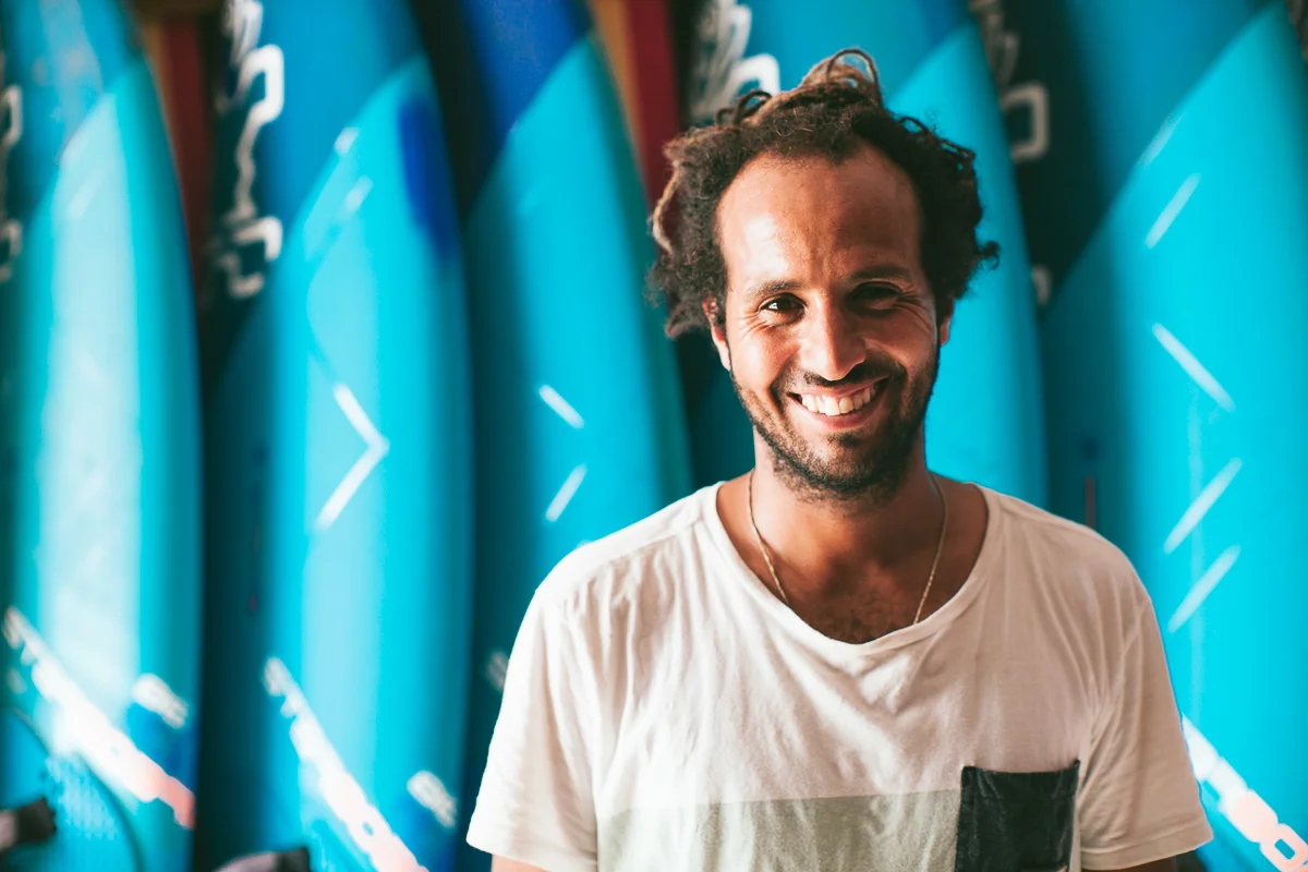Boujmaa Guilloul, Moroccan Windsurfer