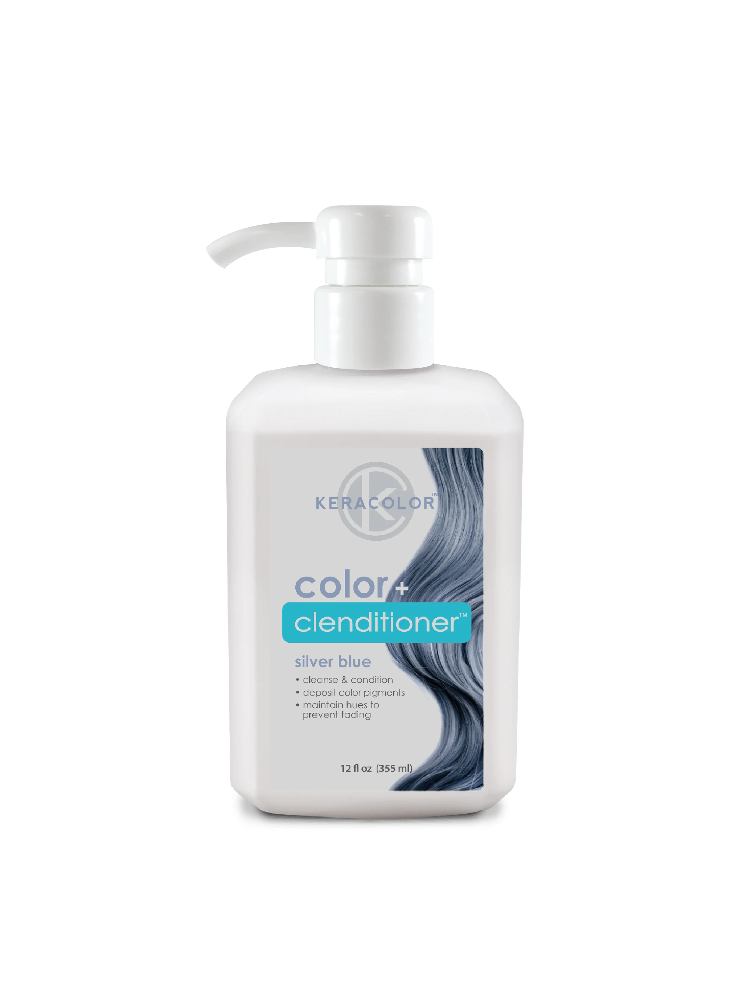 Keracolor Color Clenditioner Silver Blue 12oz