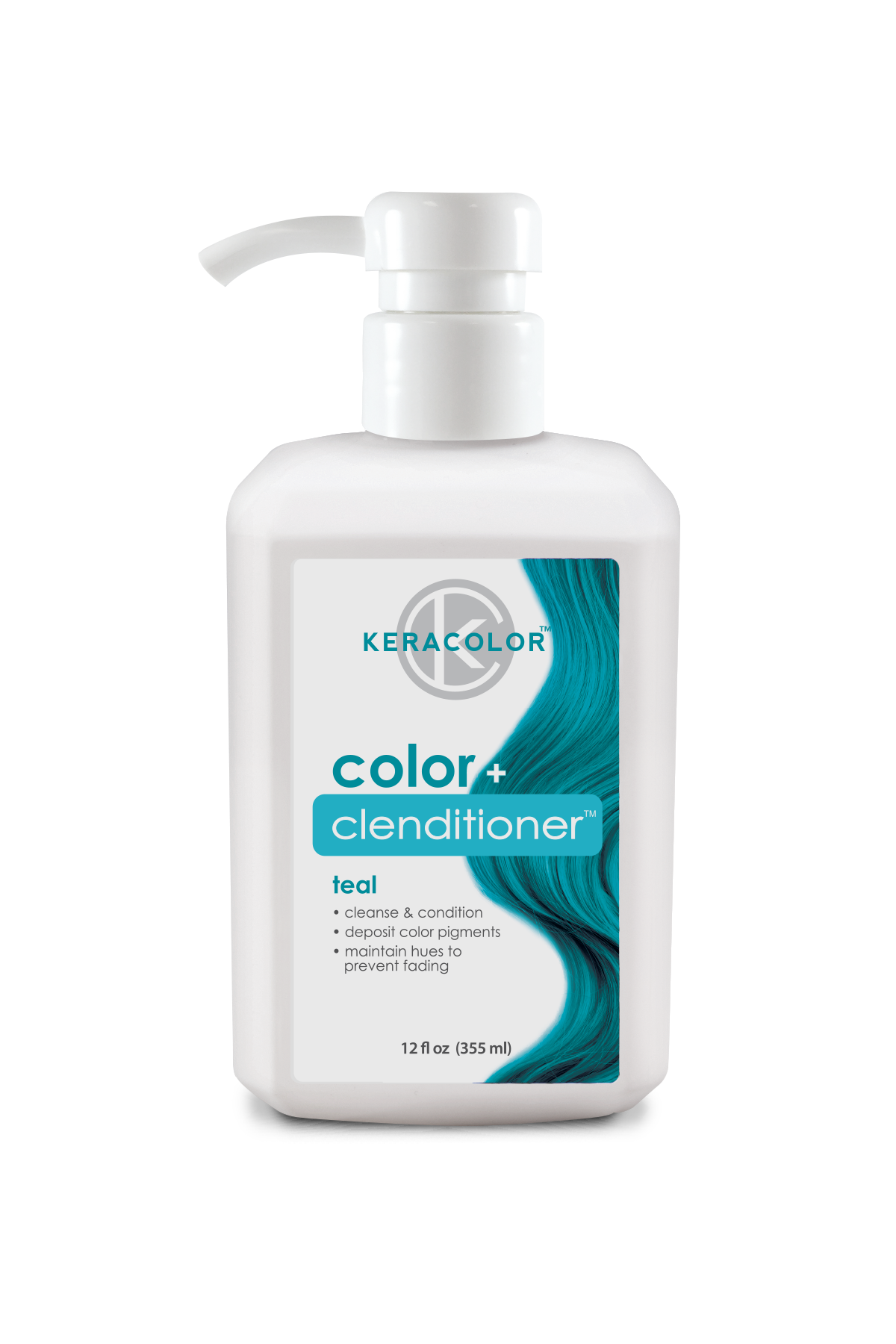 Keracolor Color Clenditioner Teal 12oz