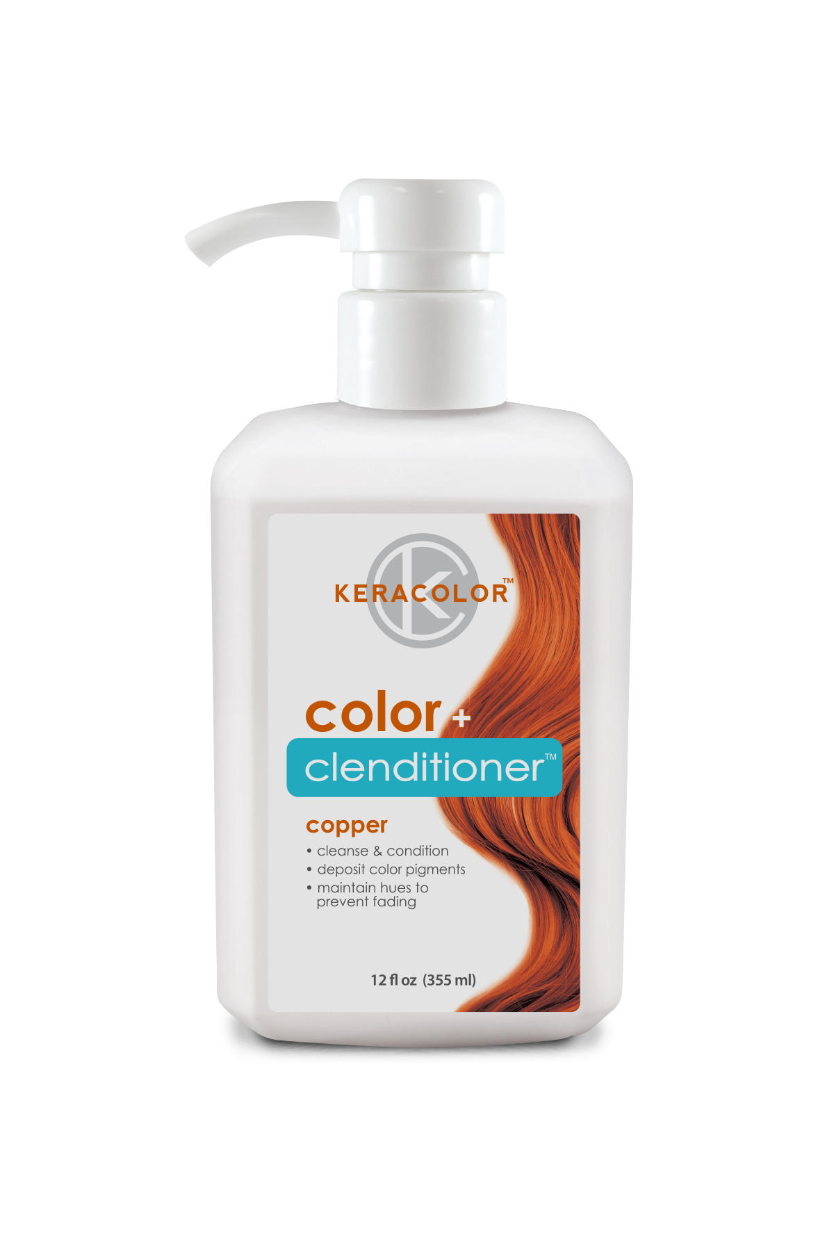Keracolor Color Clenditioner Copper 12oz