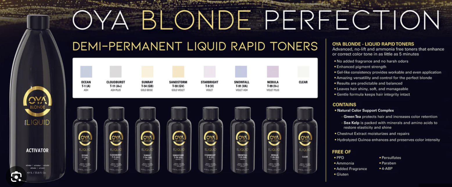 OYA Liquid Rapid Toners