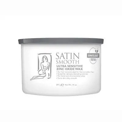 Satin Smooth Ultra Sensitive Zinc Oxide Wax 14oz
