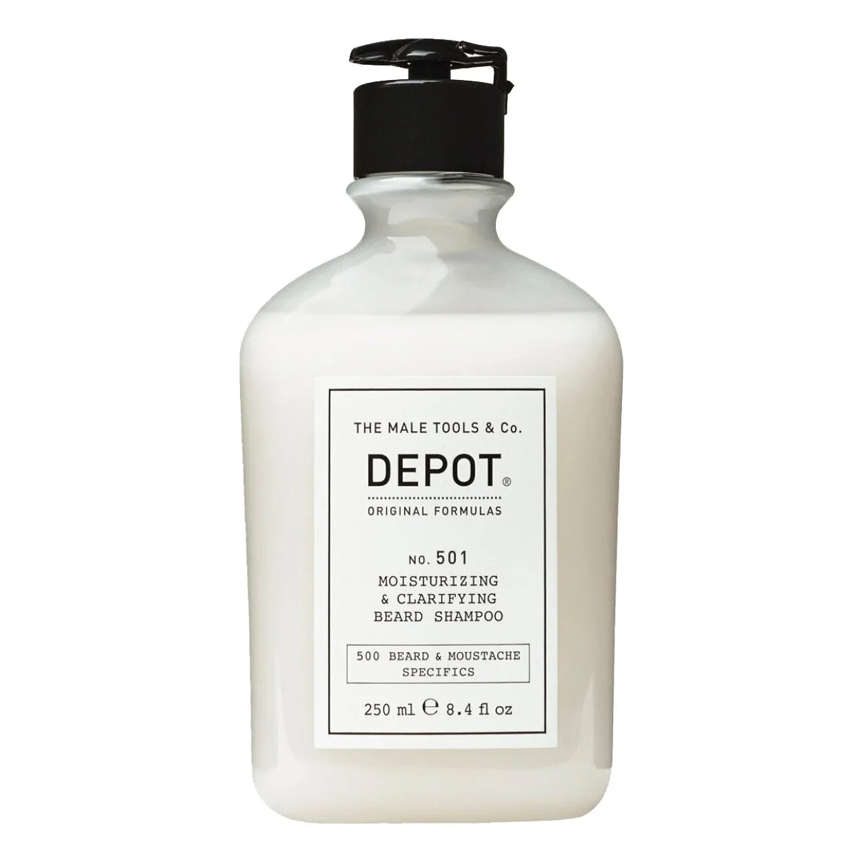 Depot No. 501 Moisturizing & Clarifying Beard Shampoo 250ml