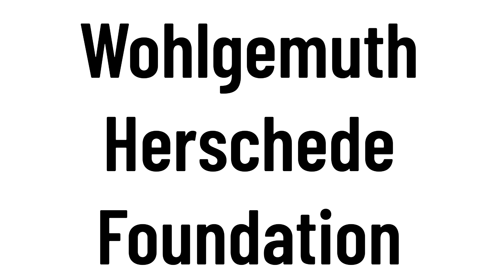 Wohlgemuth Herschede Foundation.png