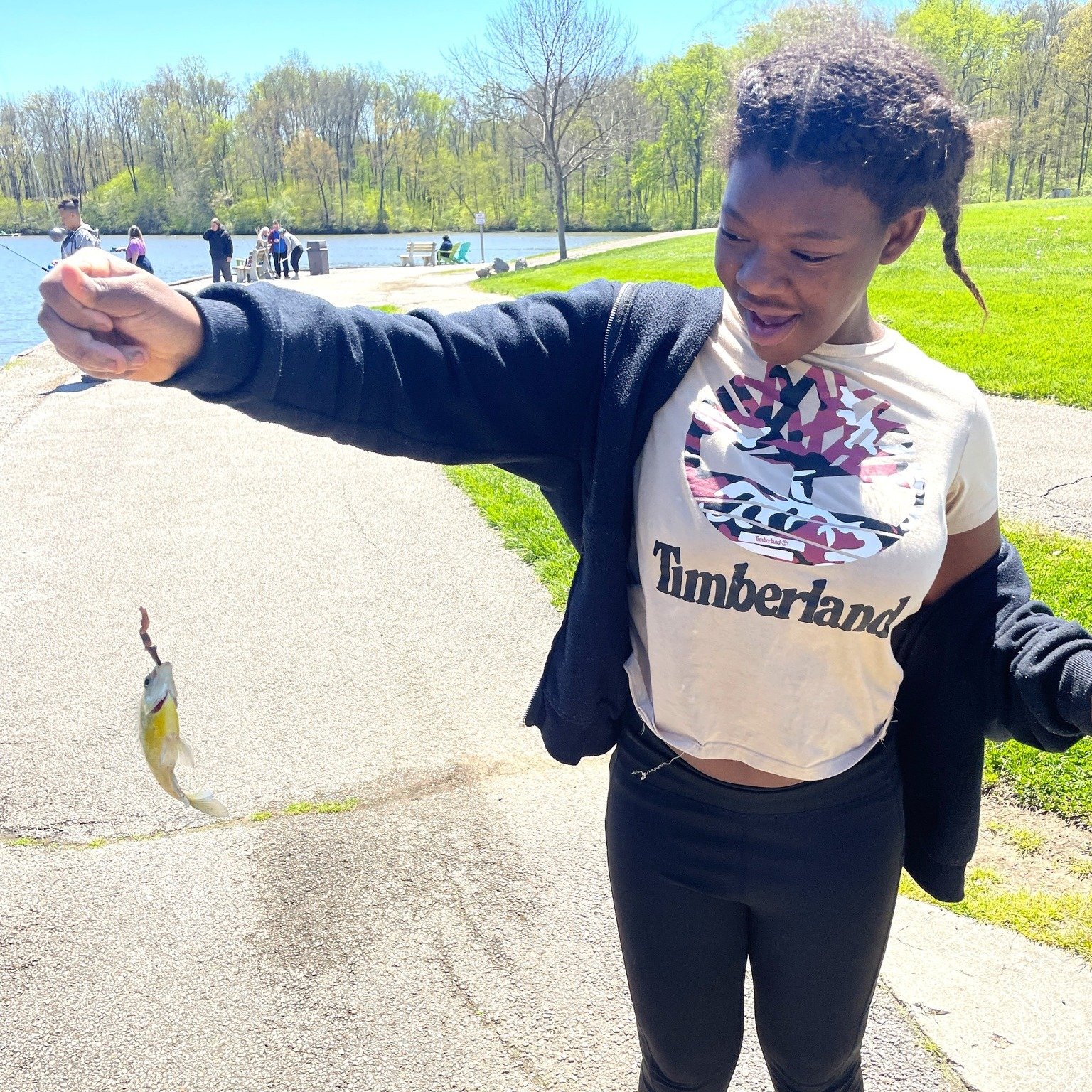 Exploring with wonderful people.
😄🌳
We had another great park day at Miami Whitewater this past Saturday! During these April adventures, teens get to choose from activities such as fishing; hiking and exploring nature; field games; tackling the fit
