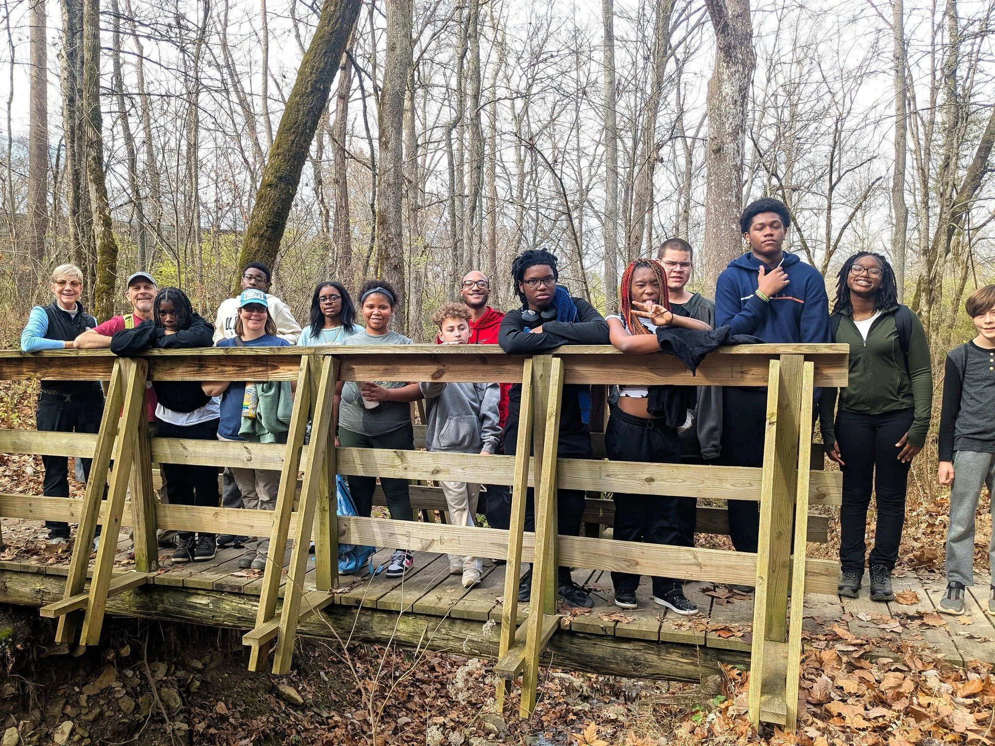 &quot;Free and away from the noise.&quot;
👢🍂
Saturday was our third and final Explorer hiking adventure of the year at @cincynature Center. During this outing, teens participated in a 2-mile hike and then had the chance to play field games, do smal