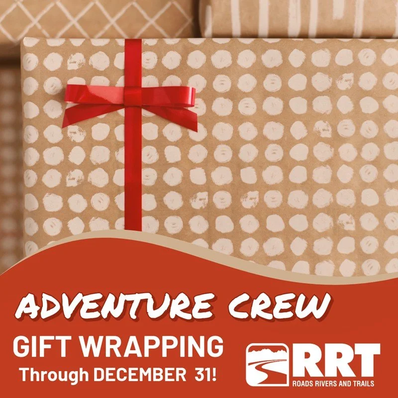 Wrap up your shopping.
🎁😄
If you plan to do some shopping this Black Friday (or this weekend!), we hope you'll head to Milford to see our friends at @rrtrails (RRT). You can find great gifts for all the outdoor lovers on your list, AND get them wra