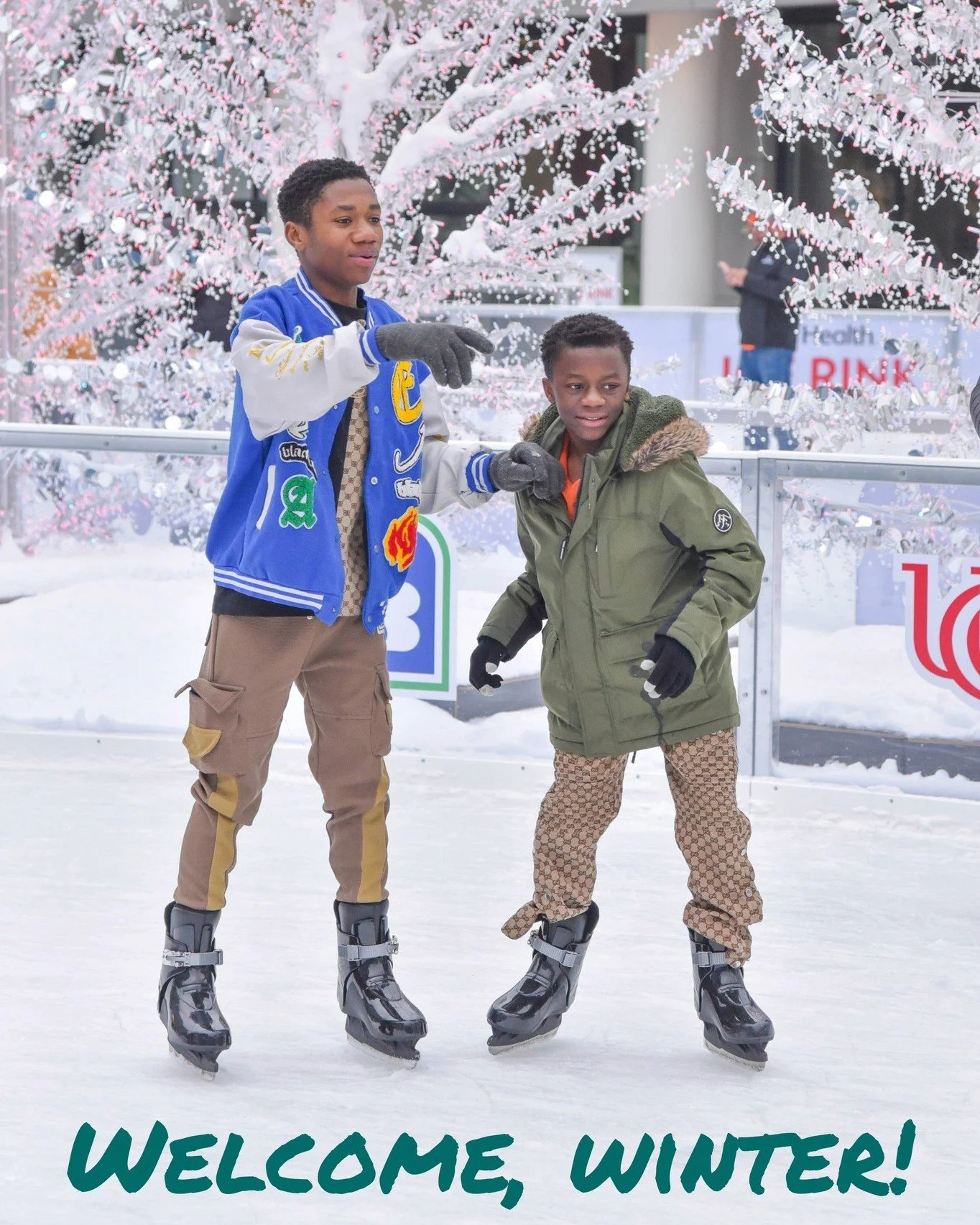 A winter filled with wonder.
☃❄
Today may be the first official day of winter, but the Crew has been experiencing winter wonder all month long during our Saturday Explorer ice skating adventures. We'll keep the winter fun going with Explorer and Disc