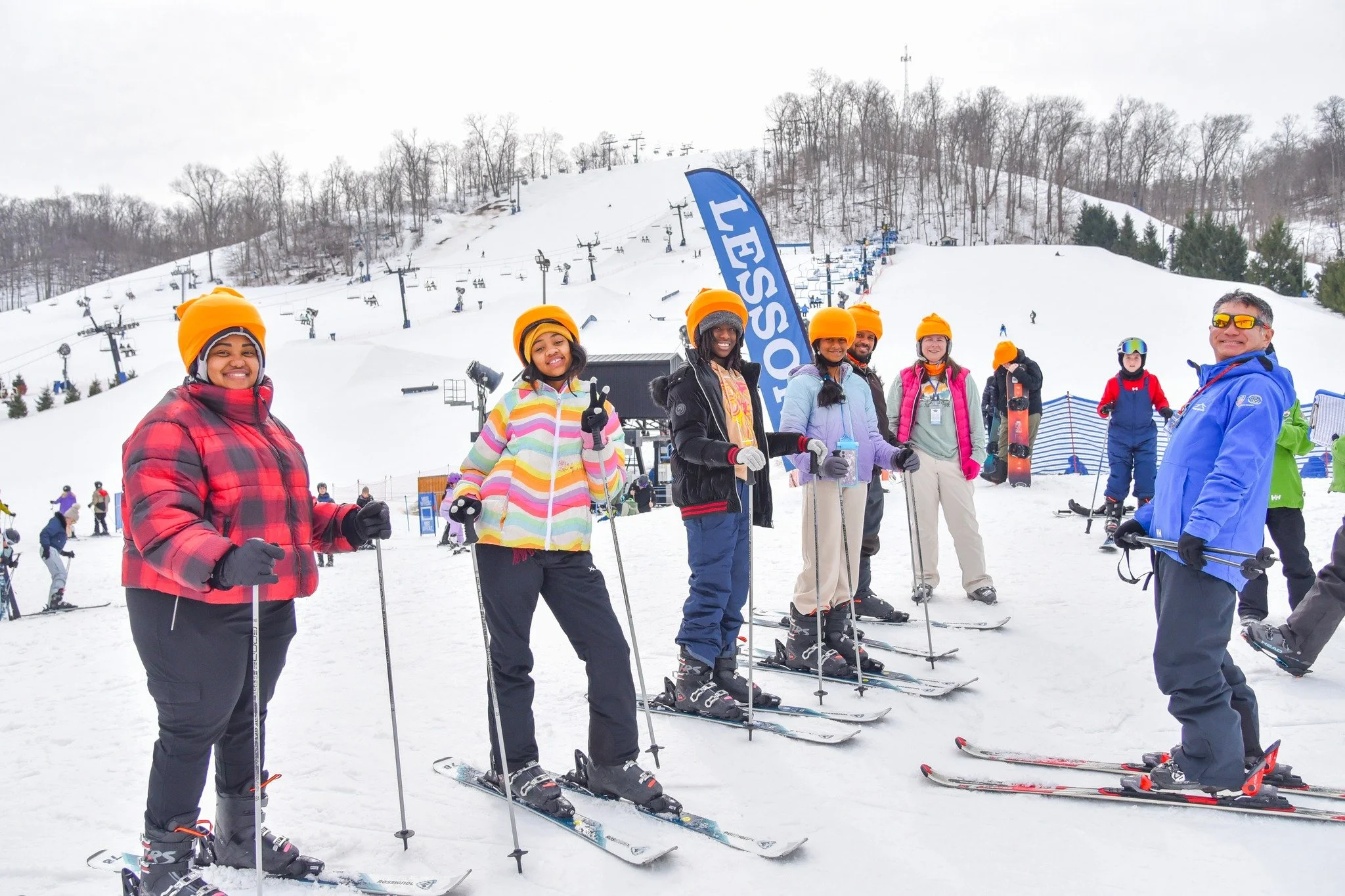 Snowy Valentine's for Crew teens.
🏂💛
Our Explorer teens loved spending Valentine's Day on the slopes! We had another great Saturday skiing and snowboarding at @perfectnorth Slopes.

"It was the most fun I&rsquo;ve had in awhile!" said Lia