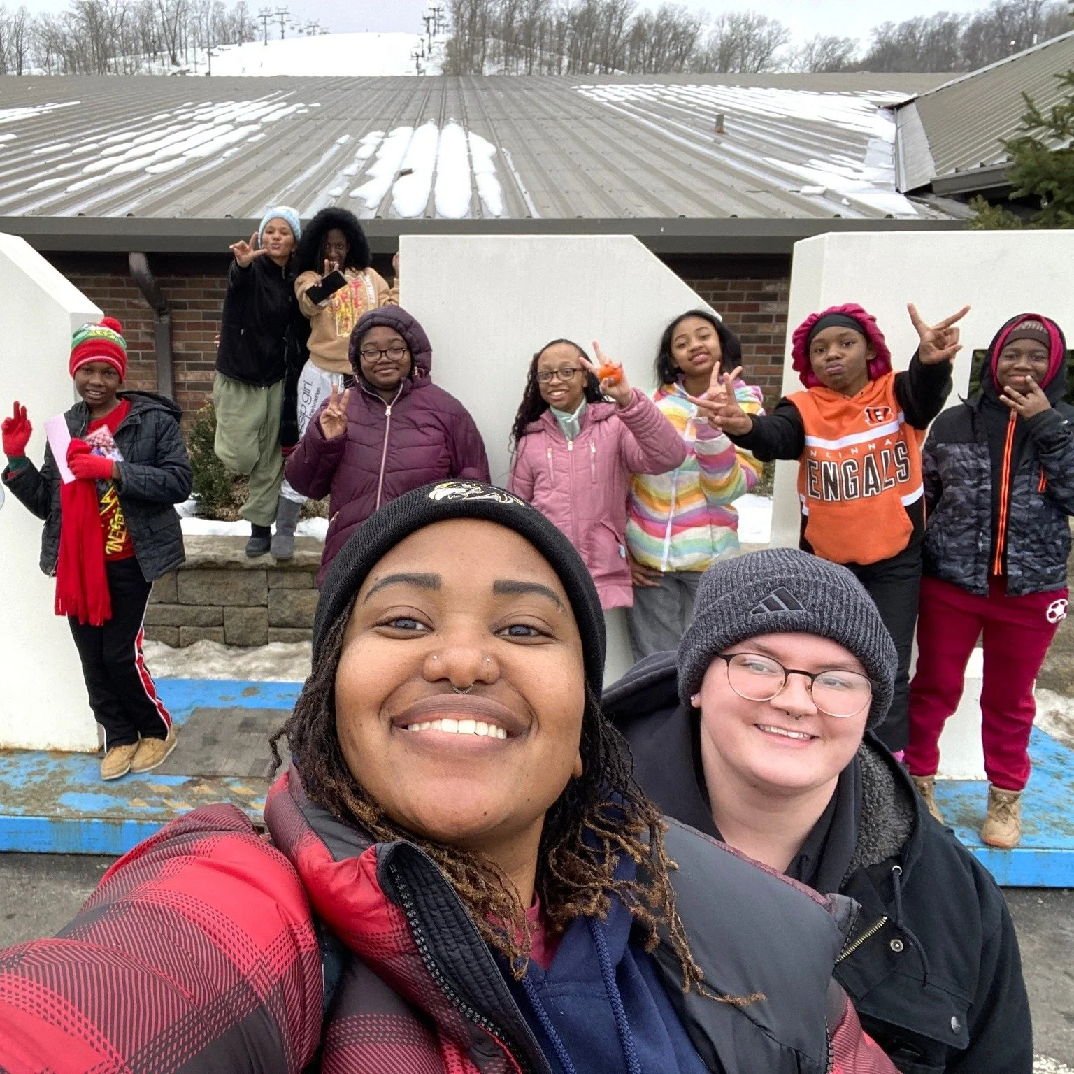Saying "so long" to the slopes.
👋🏂🏽
Last Saturday was our final skiing and snowboarding adventure of the year at @perfectnorth Slopes.

"We had two full months of fresh air, snowy hills and plenty of memorable wipeouts (the learning