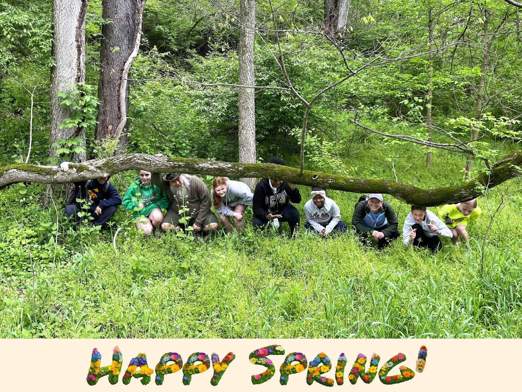 Spring is here!
🌱🌸
Today is the first day of spring! What activities do you have planned for this lovely season? As for the Crew, we'll be hiking, kayaking, learning to swim and exploring conservation topics, among other adventures. We hope to see 