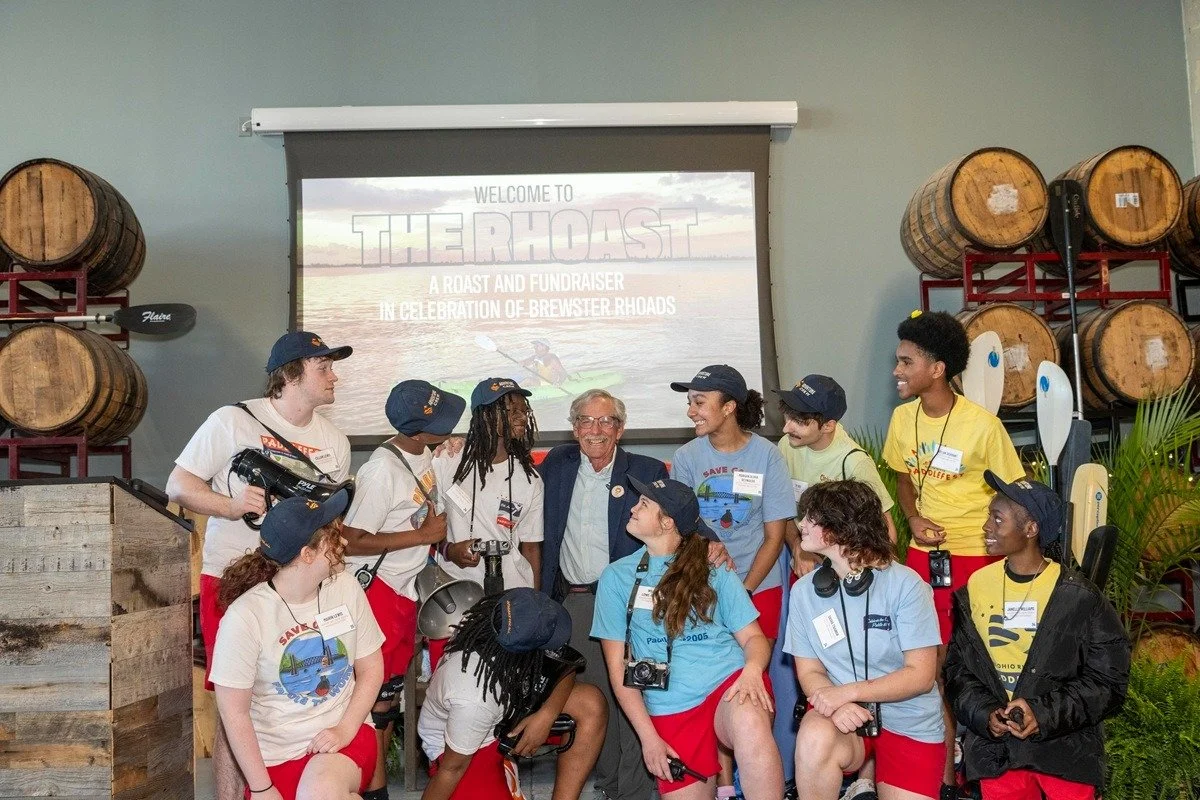 'Rhoast' raises $100,000 to support 'Future Brewsters.'
🎤😂
On Thursday, May 7, we saluted Adventure Crew Board Member Emeritus and Paddlefest Founder @brewsterrhoads for his years of service to our mission with a "roast" at @madtreebrewin