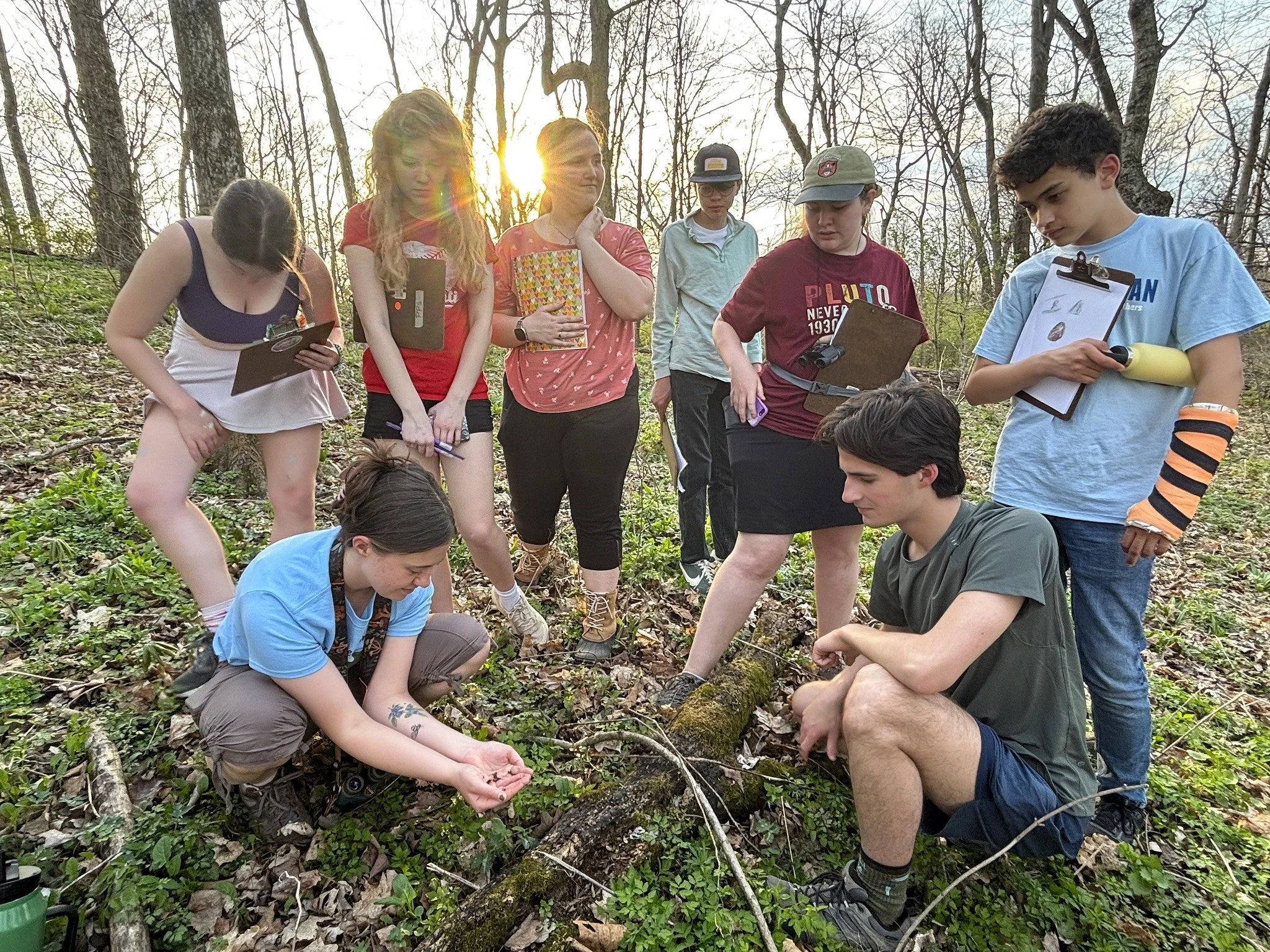 Moments to breathe and be at peace.
🕢☮
Among the programs our Pathfinders took part in this spring was a workshop series at Bowyer Farm, a @cincinnatizoo property. The focus was on ecology and the effects of springtime on the ecosystem. Teens learne