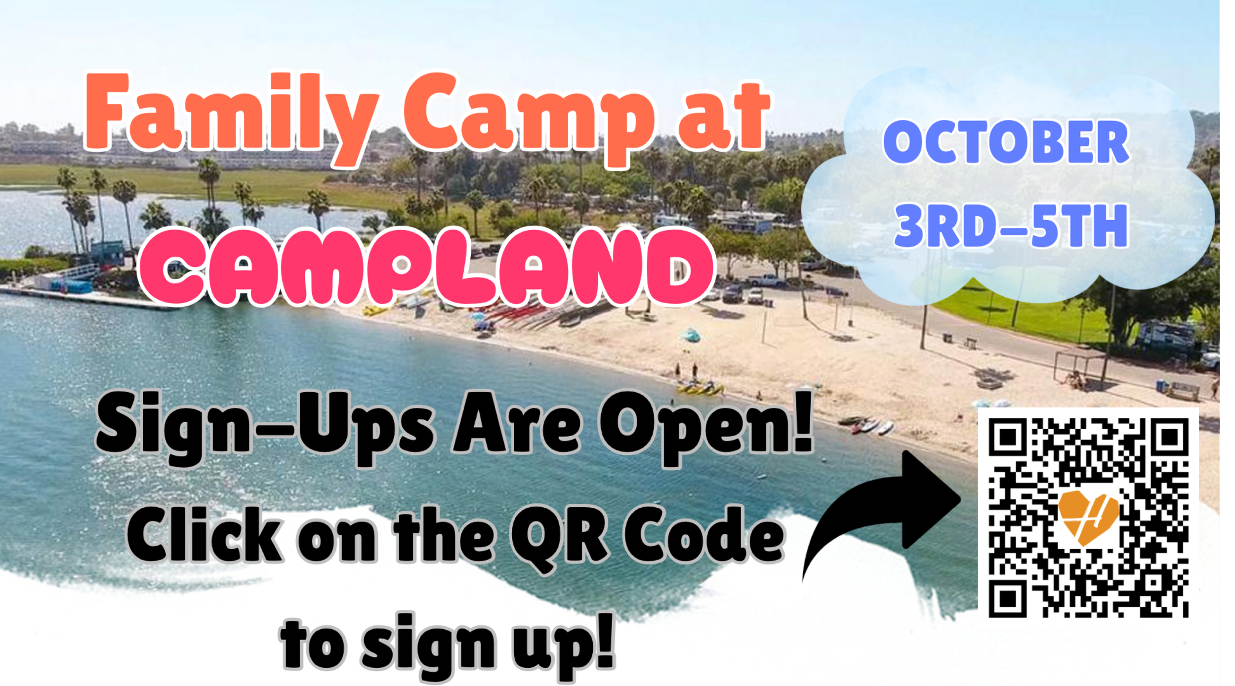 Family camp @ Campland on the Bay