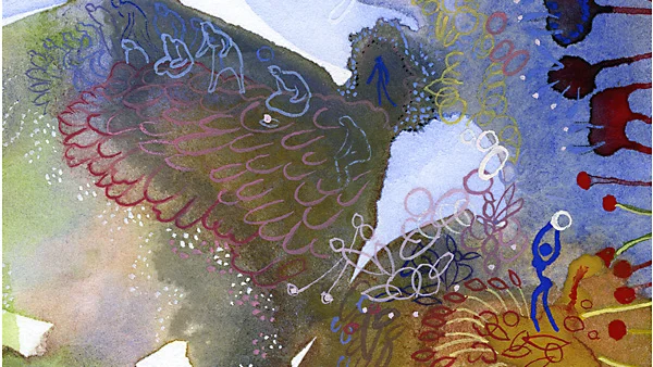 Leigh Toldi , Dance of Spring Rains, Detail
