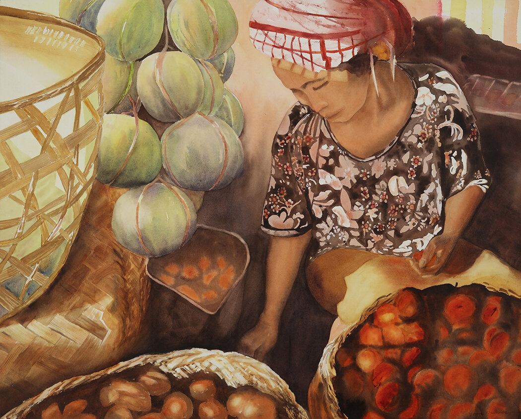 Yvonne Newhouse - The Fruit Seller