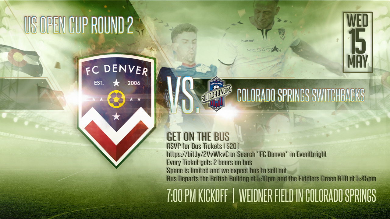 2019 US OPEN CUP ROUND 2 FC Denver vs Colorado Springs Switchbacks FC