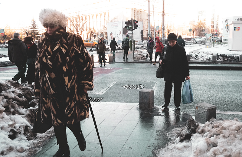 Fur tuesday in Bucharest.