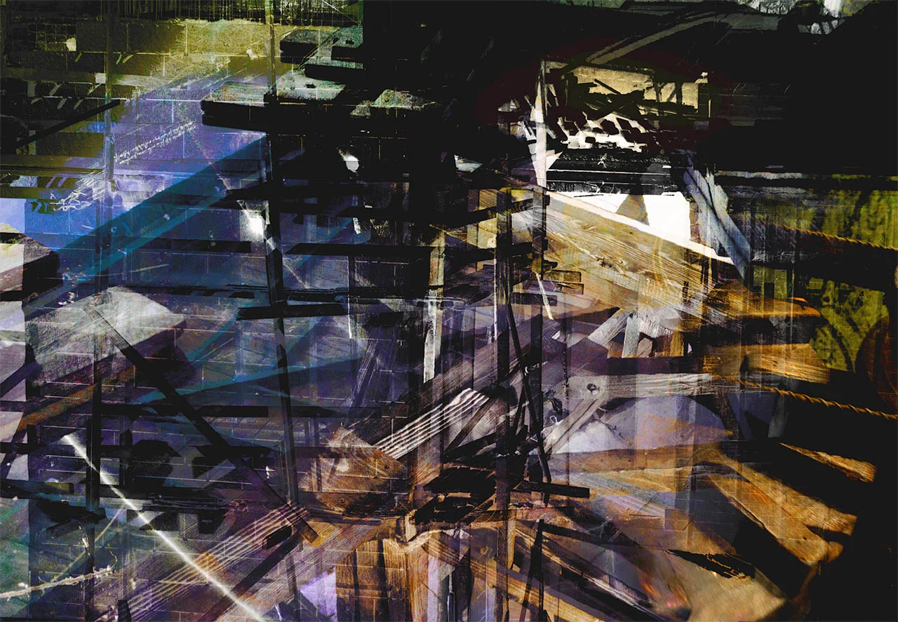 Daniel Feldman: “Spiral Staircase,” archival inkjet print, 24” x 34.5”, 2019