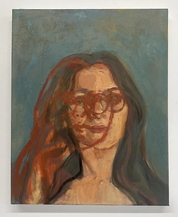Across the Ether oil on linen, 20x16, 2025