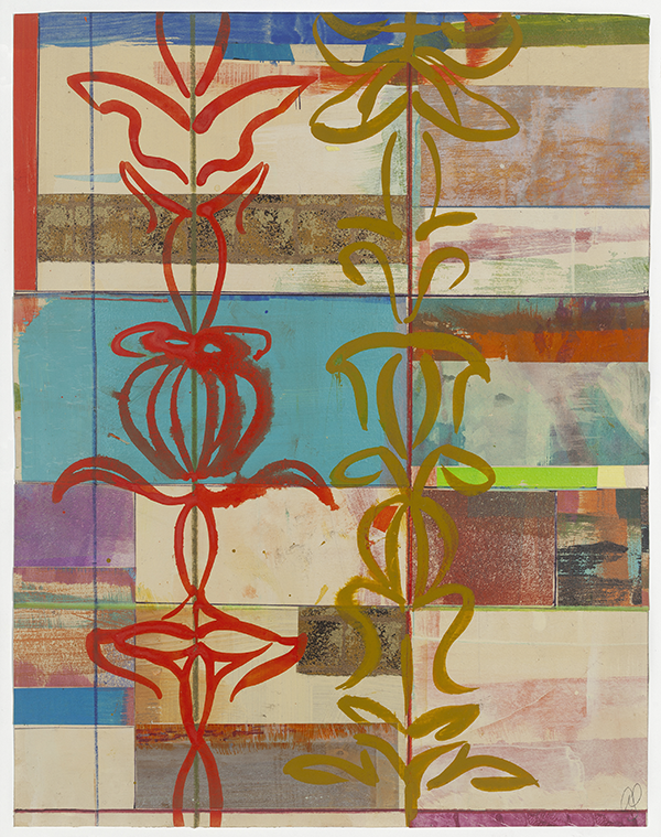 14.	“MelodieIIII,”mixed media on paper, 11wx14h, 2026, $1,000 