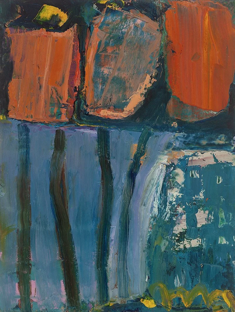 "Untitled," oil, 12”h x 9”w, 2021-2026
